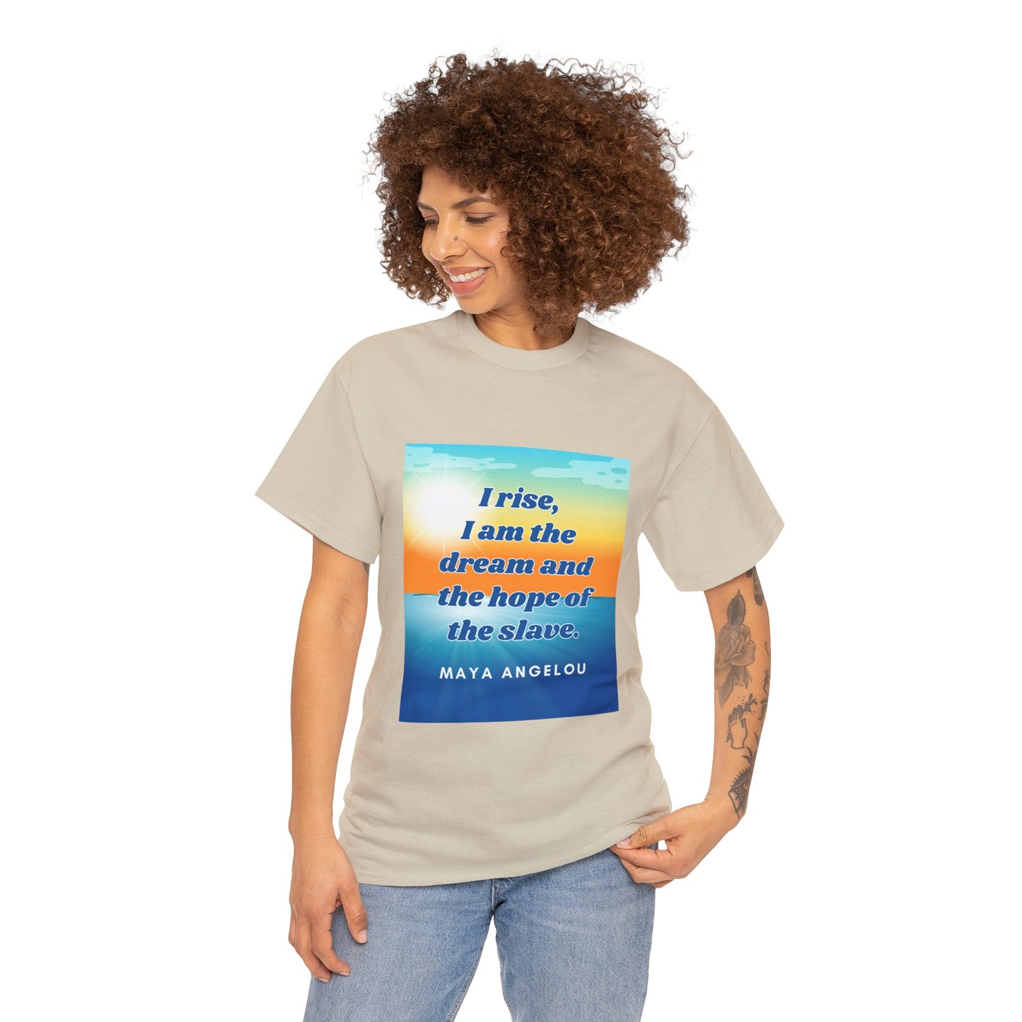 Empowerment Series - Maya Angelou Unisex Heavy Cotton Tee