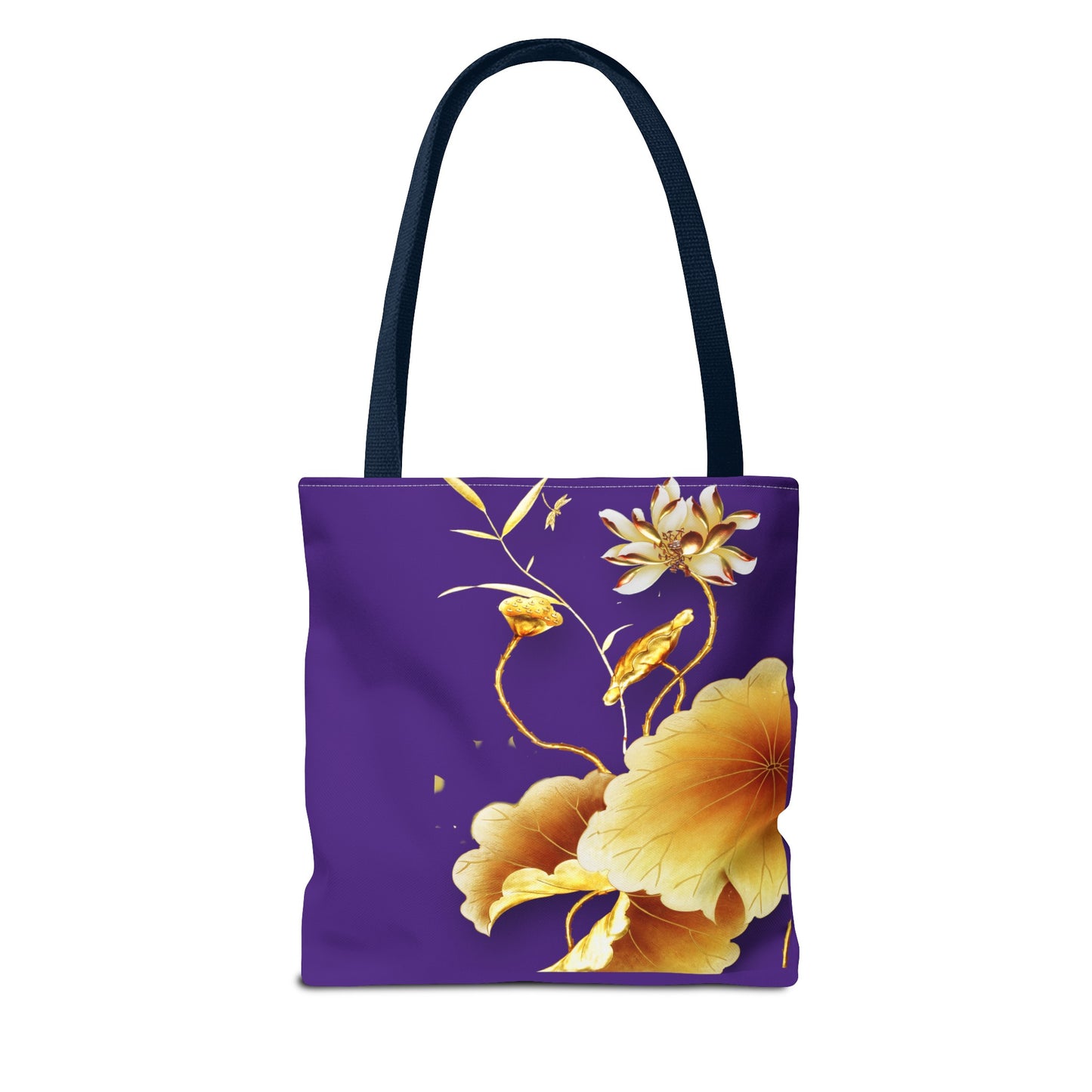 Golden Flower Tote Bag (AOP)