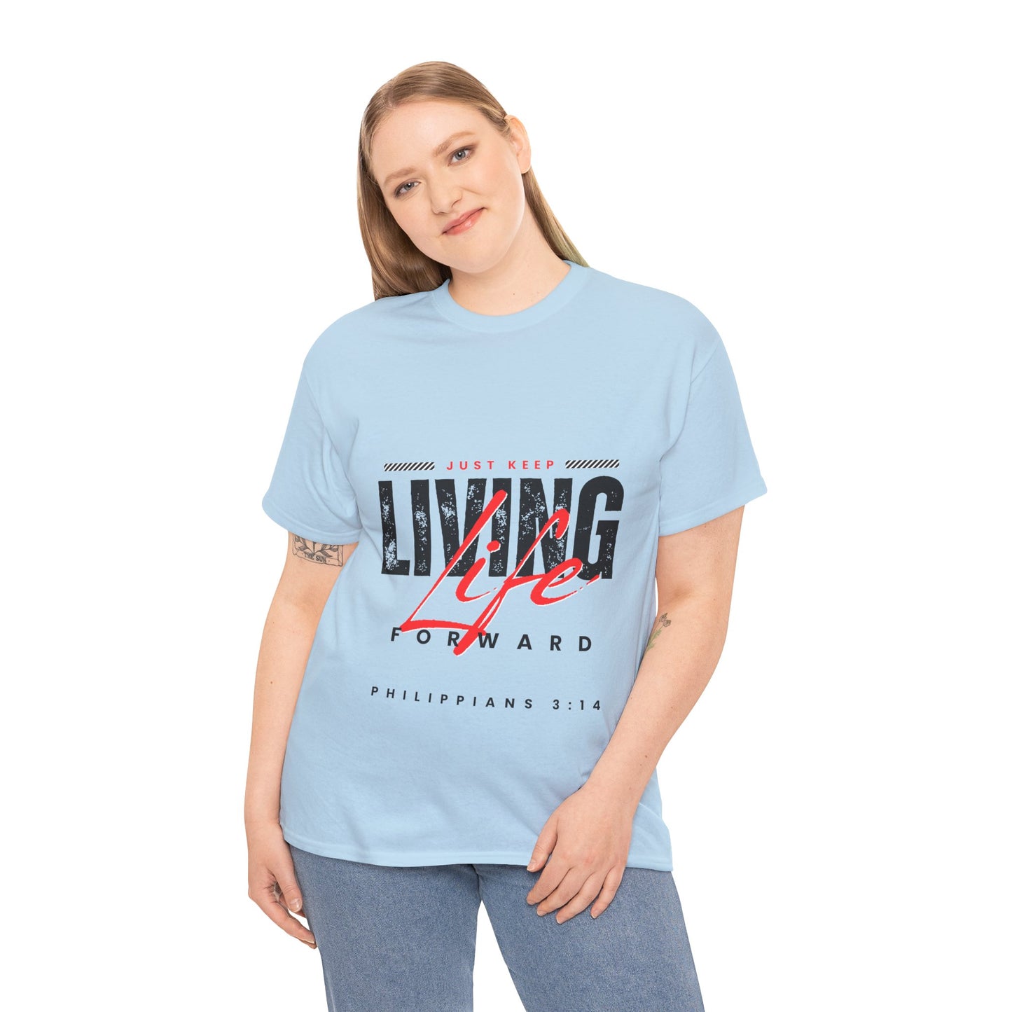 Living Life Forward Unisex Heavy Cotton Tee