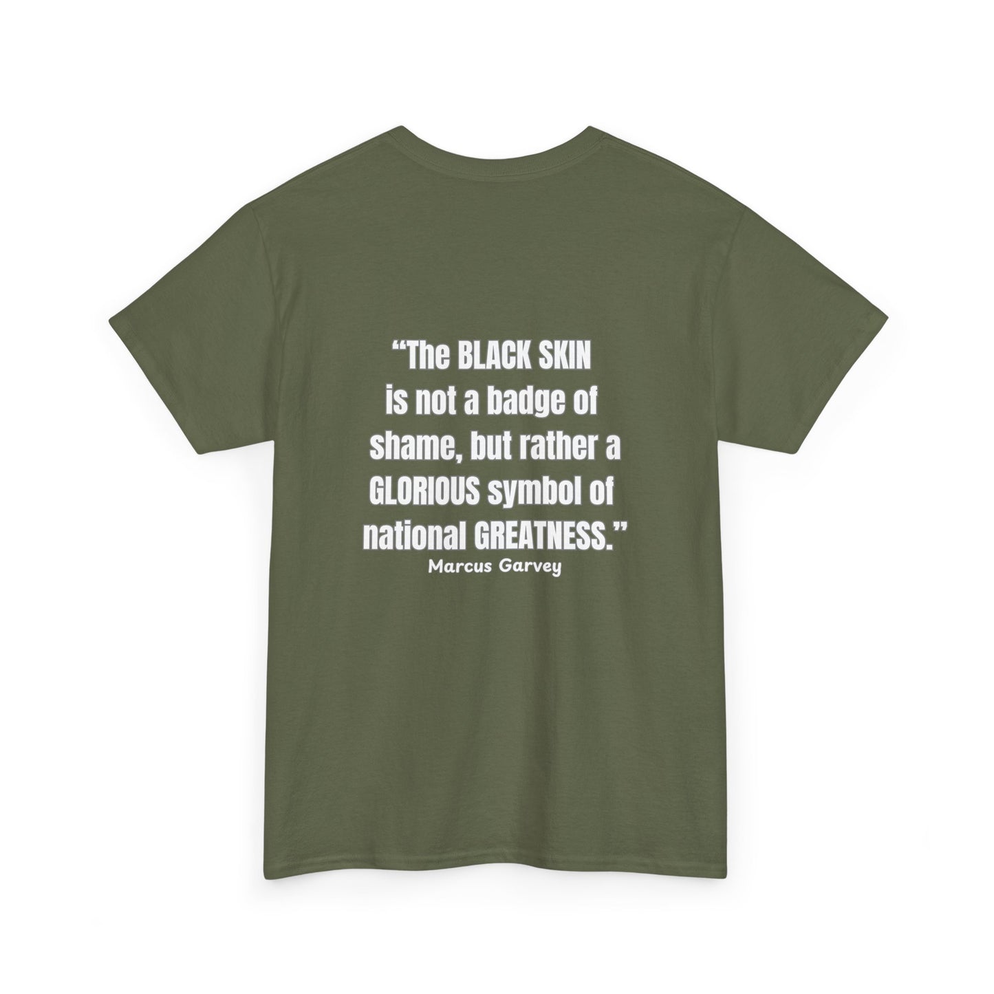 Words Have Power (Garvey) - Unisex Heavy Cotton Tee