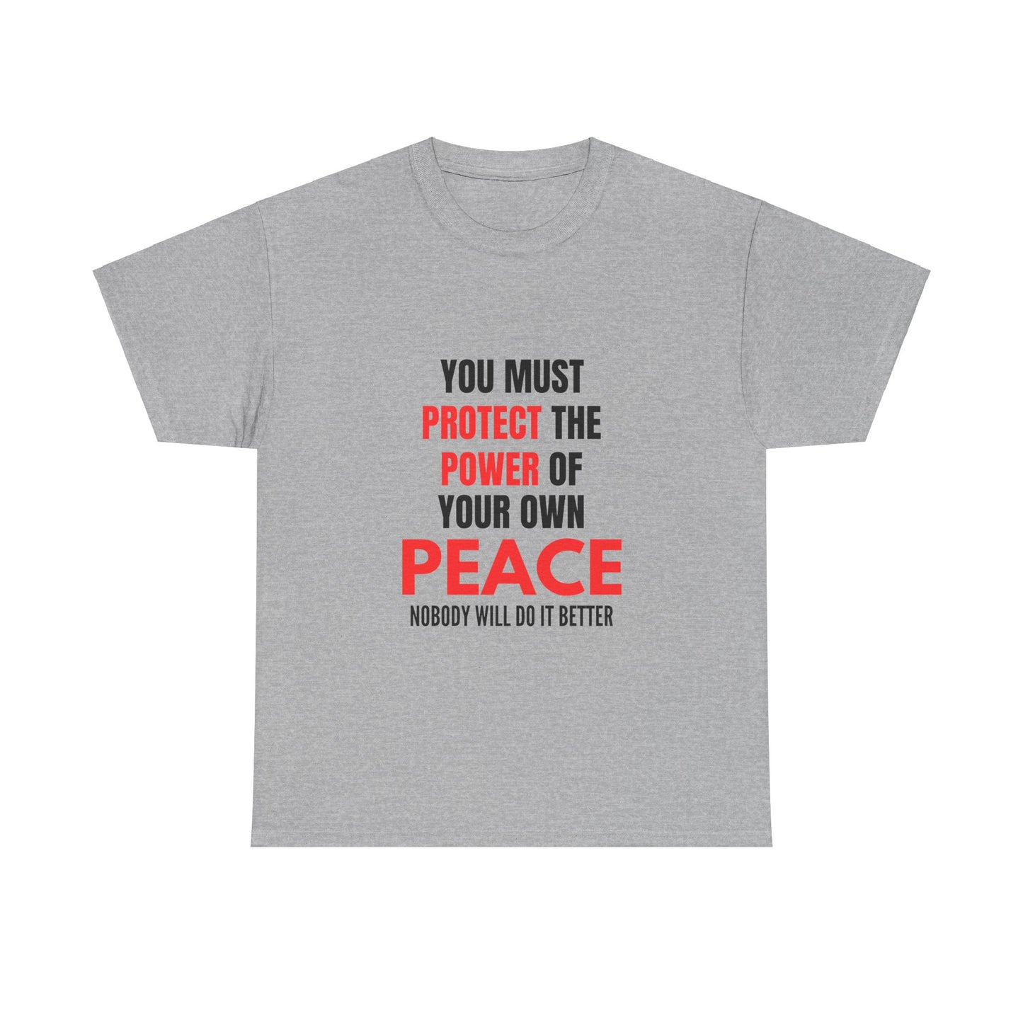 Protect Your Peace Unisex Heavy Cotton Tee