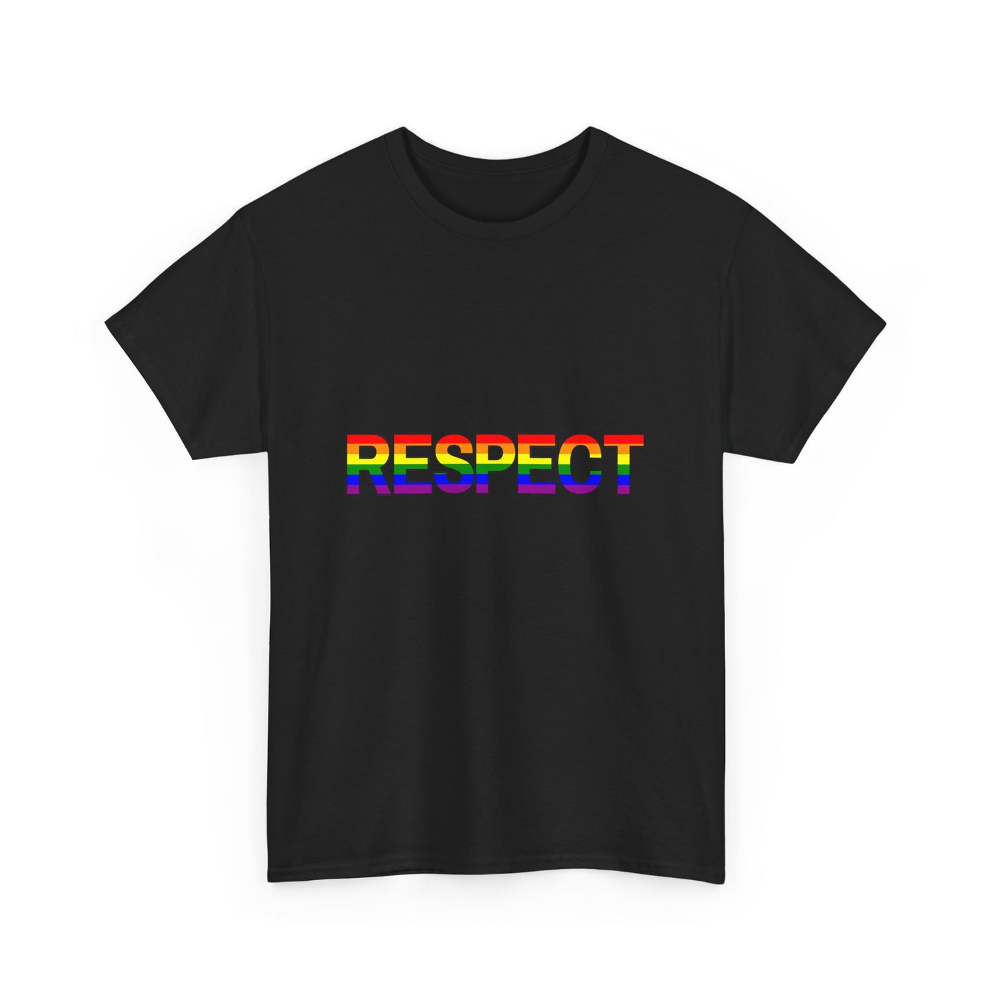 LGBTQ+ Respect Unisex Heavy Cotton Tee - Pride Apparel