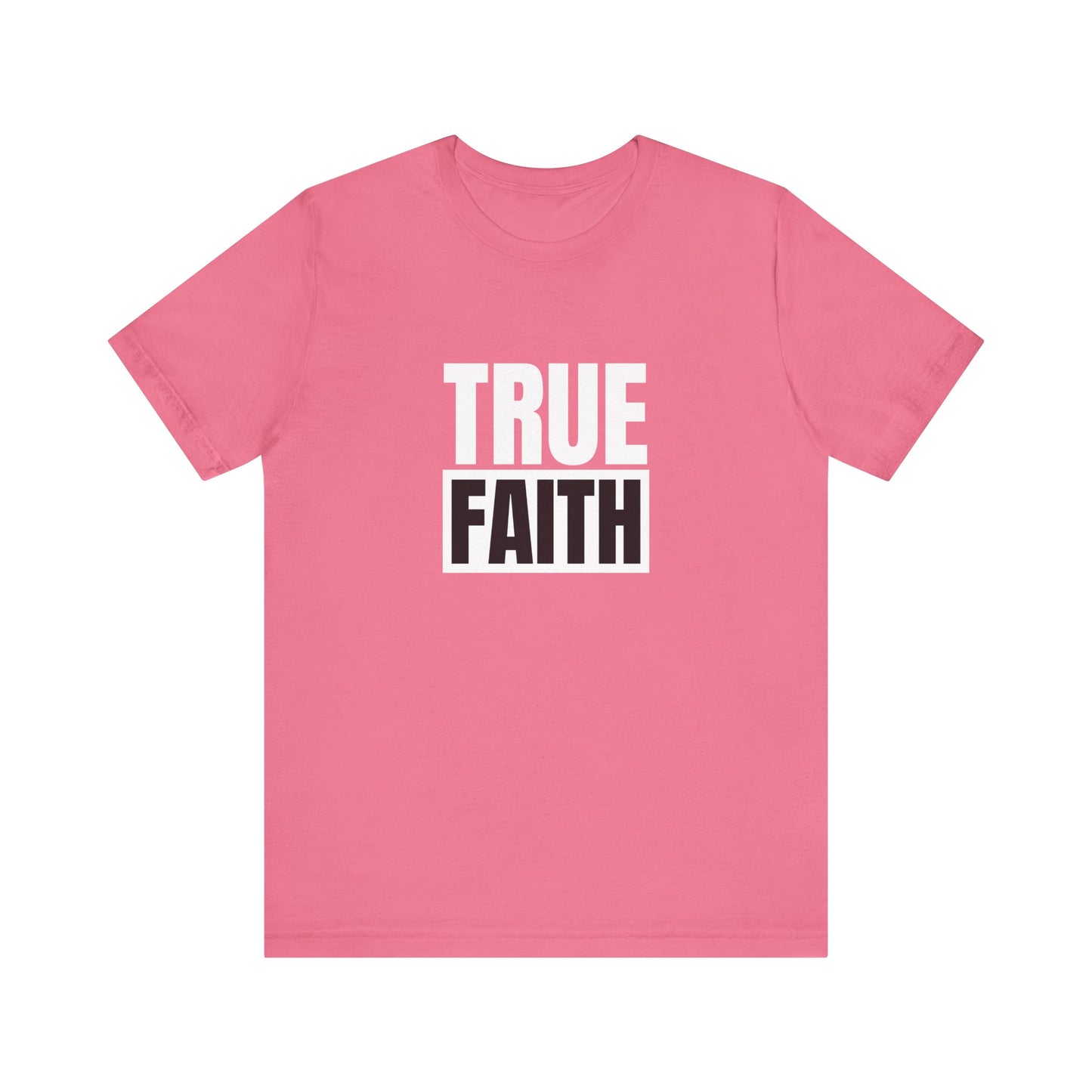 Faith Unisex Jersey Short Sleeve Tee - Inspirational T-Shirt for Everyday Wear