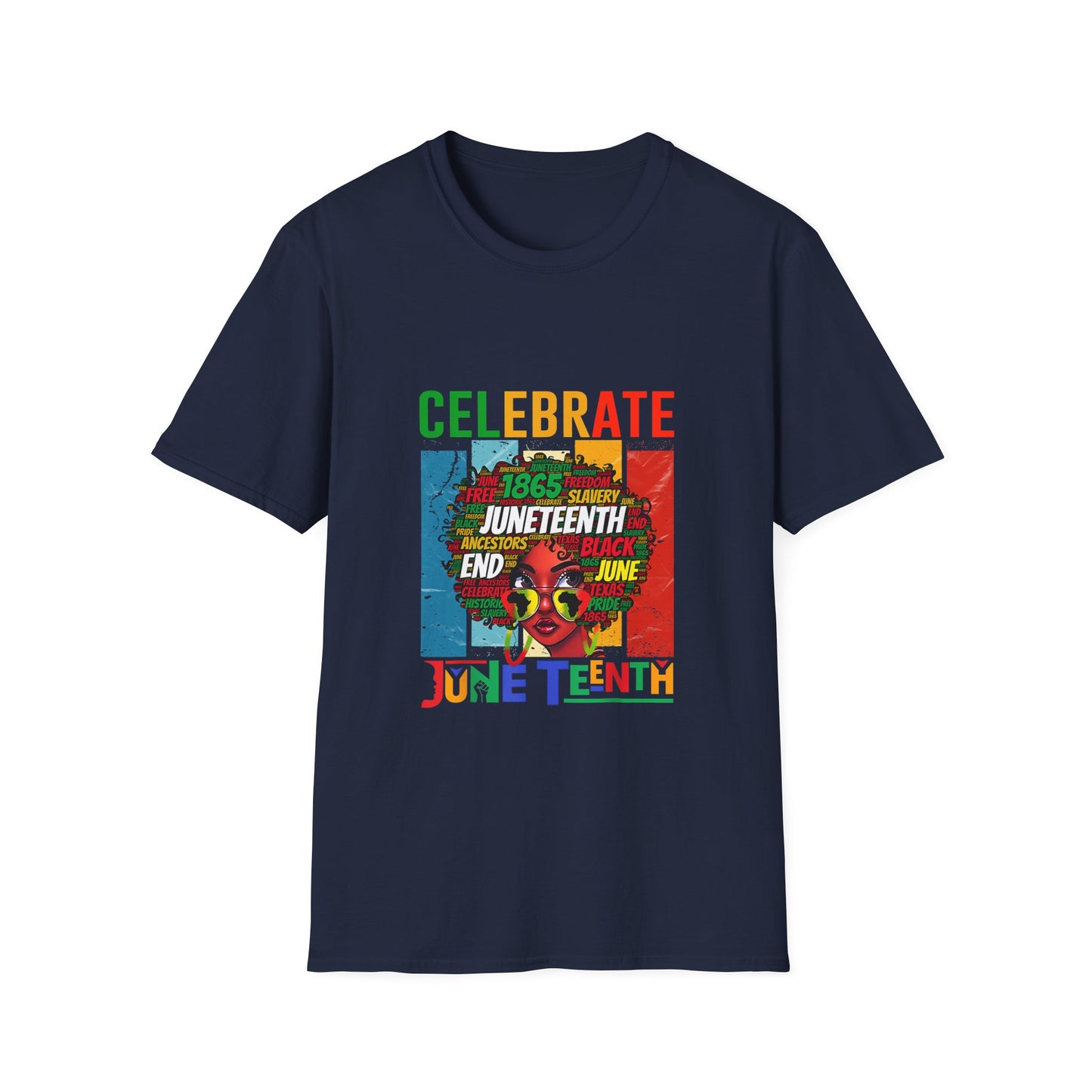 Celebrate Juneteenth Unisex Softstyle T-Shirt