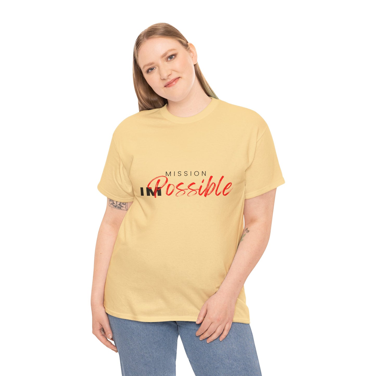 Mission IMPossible Unisex Heavy Cotton Tee