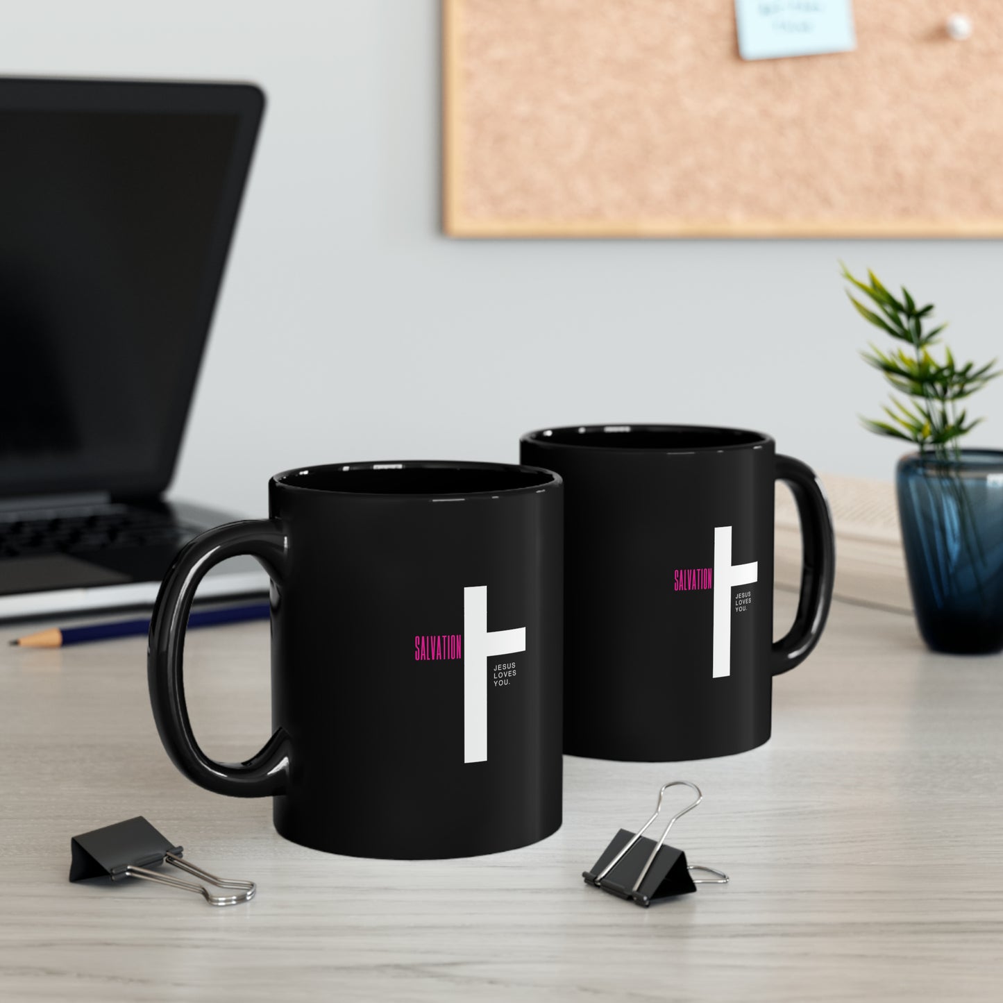 Salvation Black Mug (11oz, 15oz)