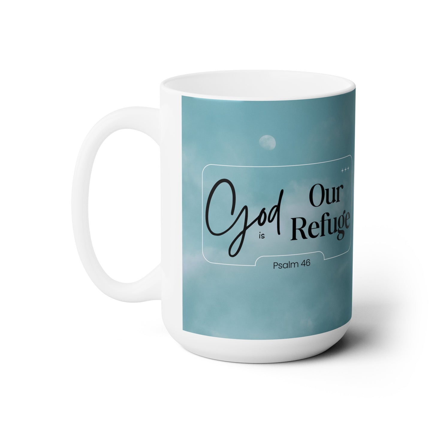 Bible Series - Psalm 46 Ceramic Mug 15oz