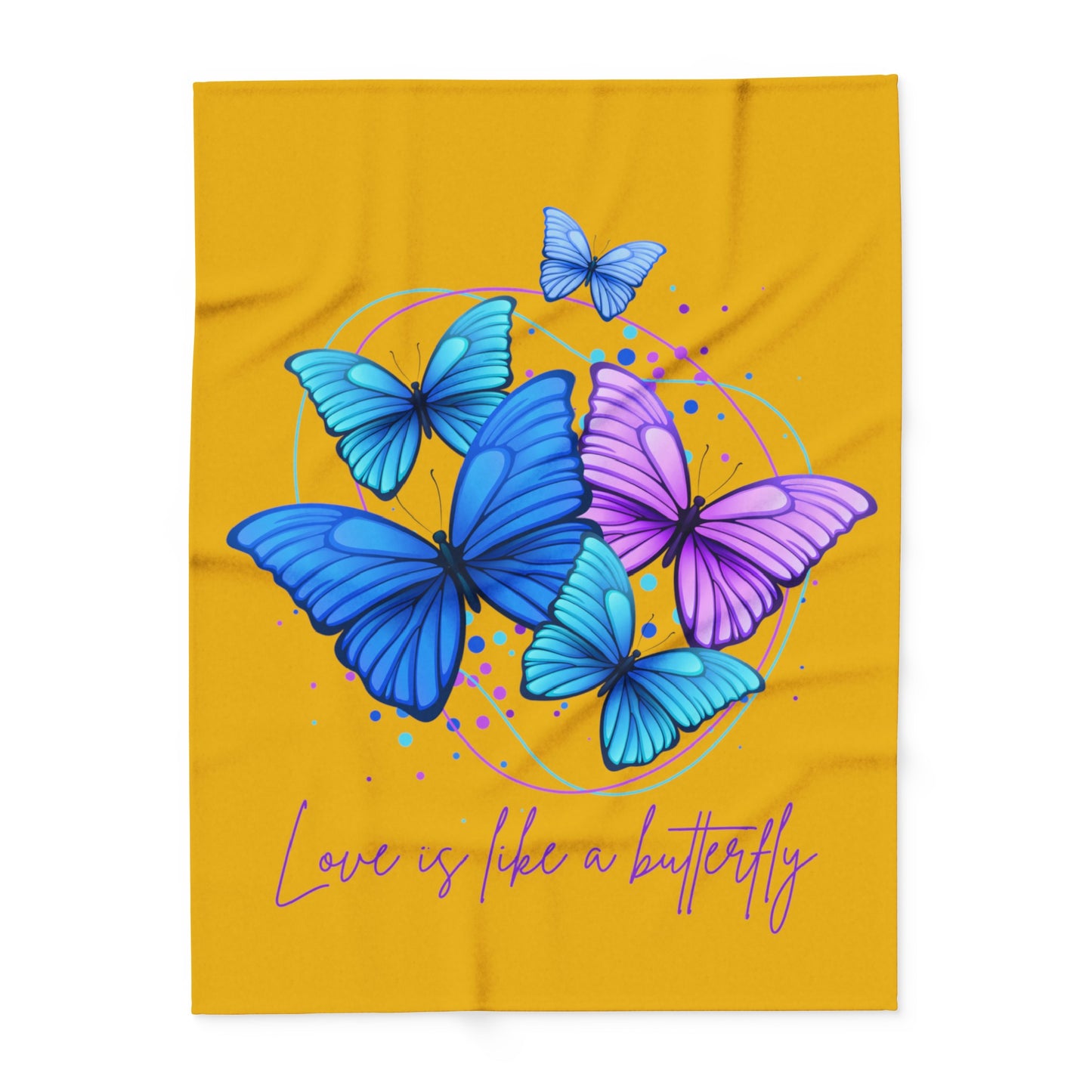 Butterfly Arctic Fleece Blanket