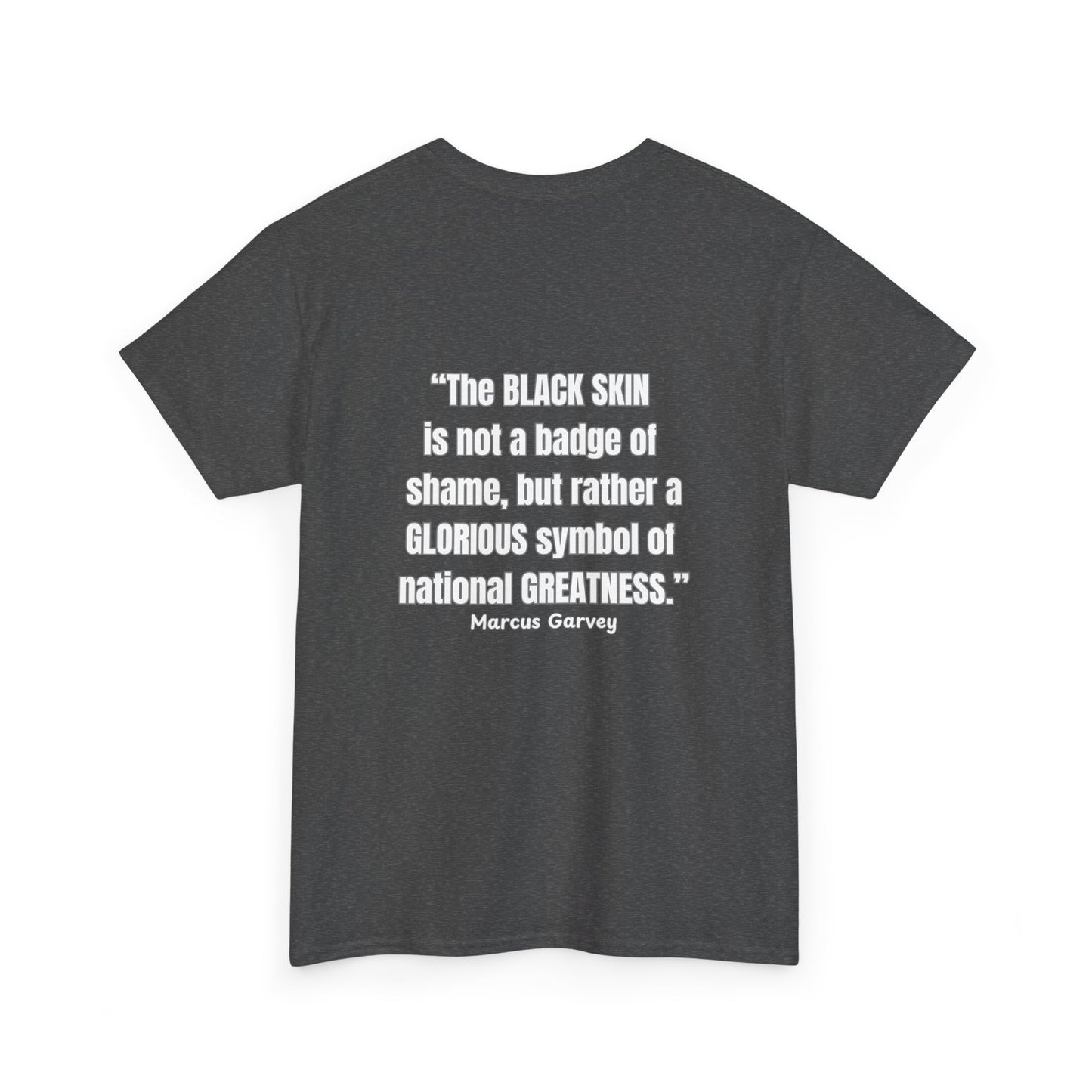 Words Have Power (Garvey) - Unisex Heavy Cotton Tee