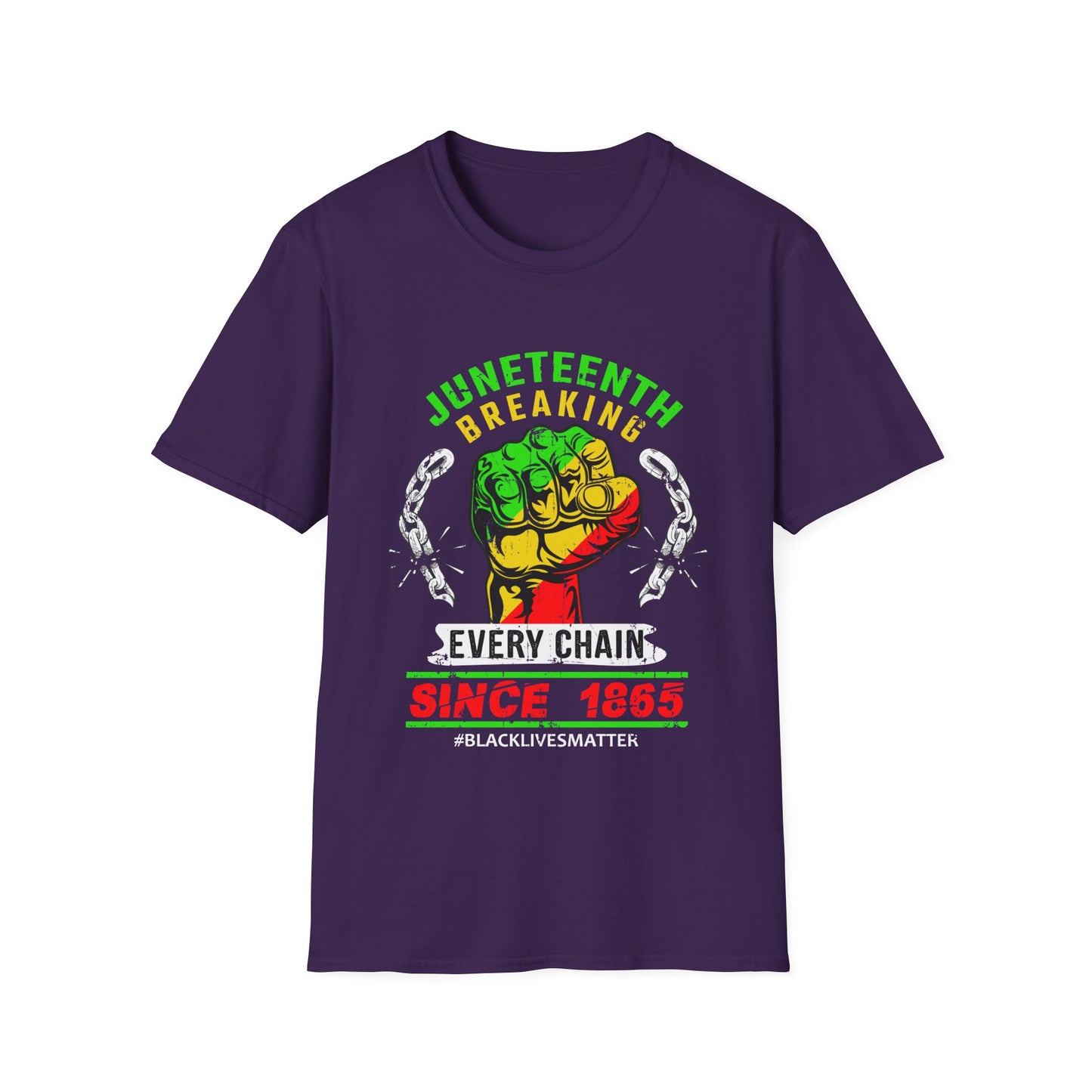 Juneteenth Every Chain Unisex Softstyle T-Shirt