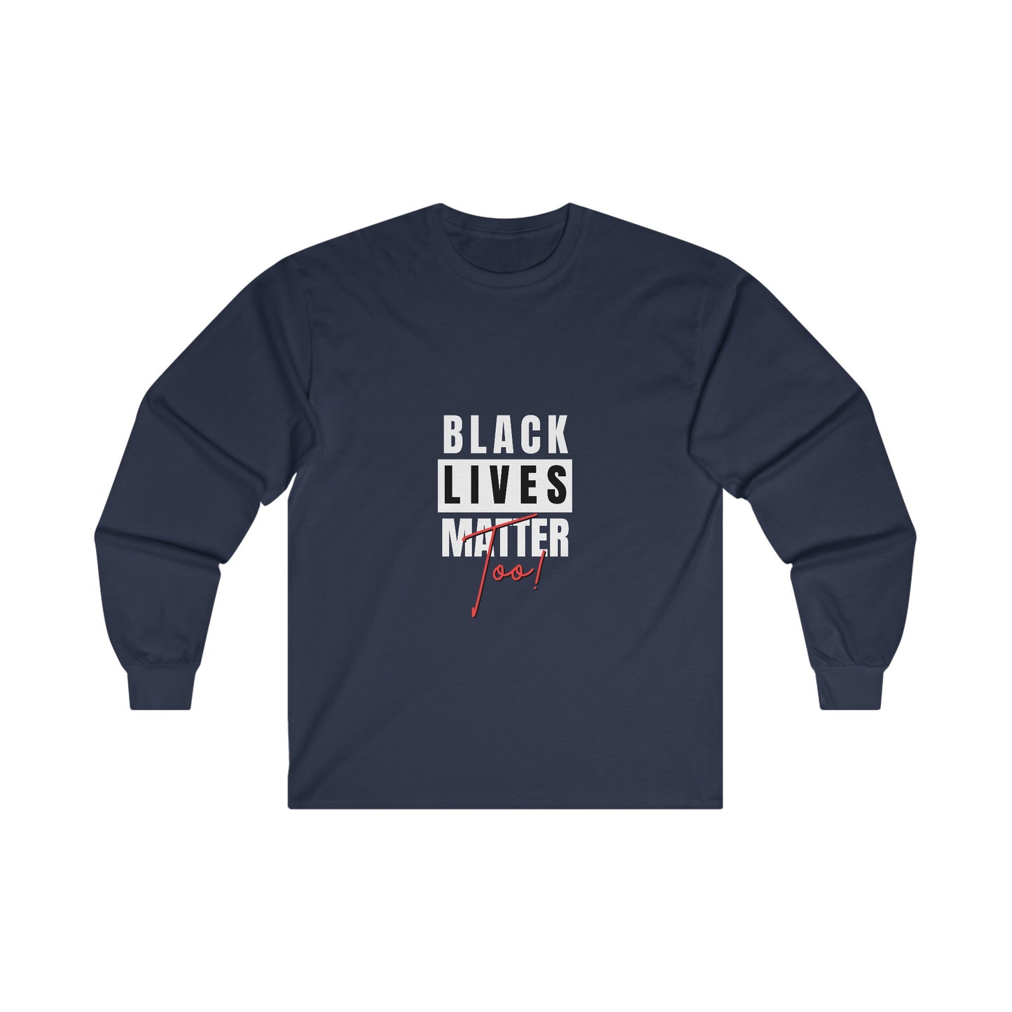 Black Lives Matter Unisex Ultra Cotton Long Sleeve Tee