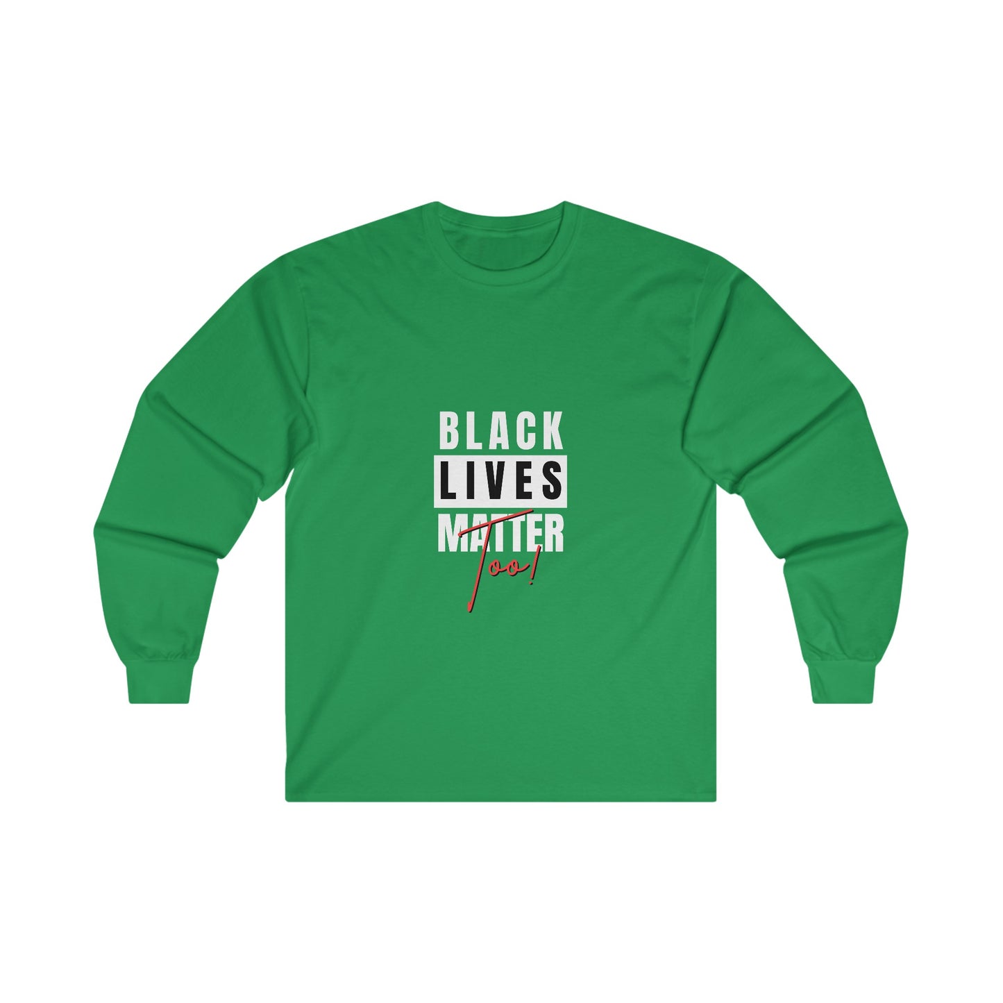 Black Lives Matter Unisex Ultra Cotton Long Sleeve Tee