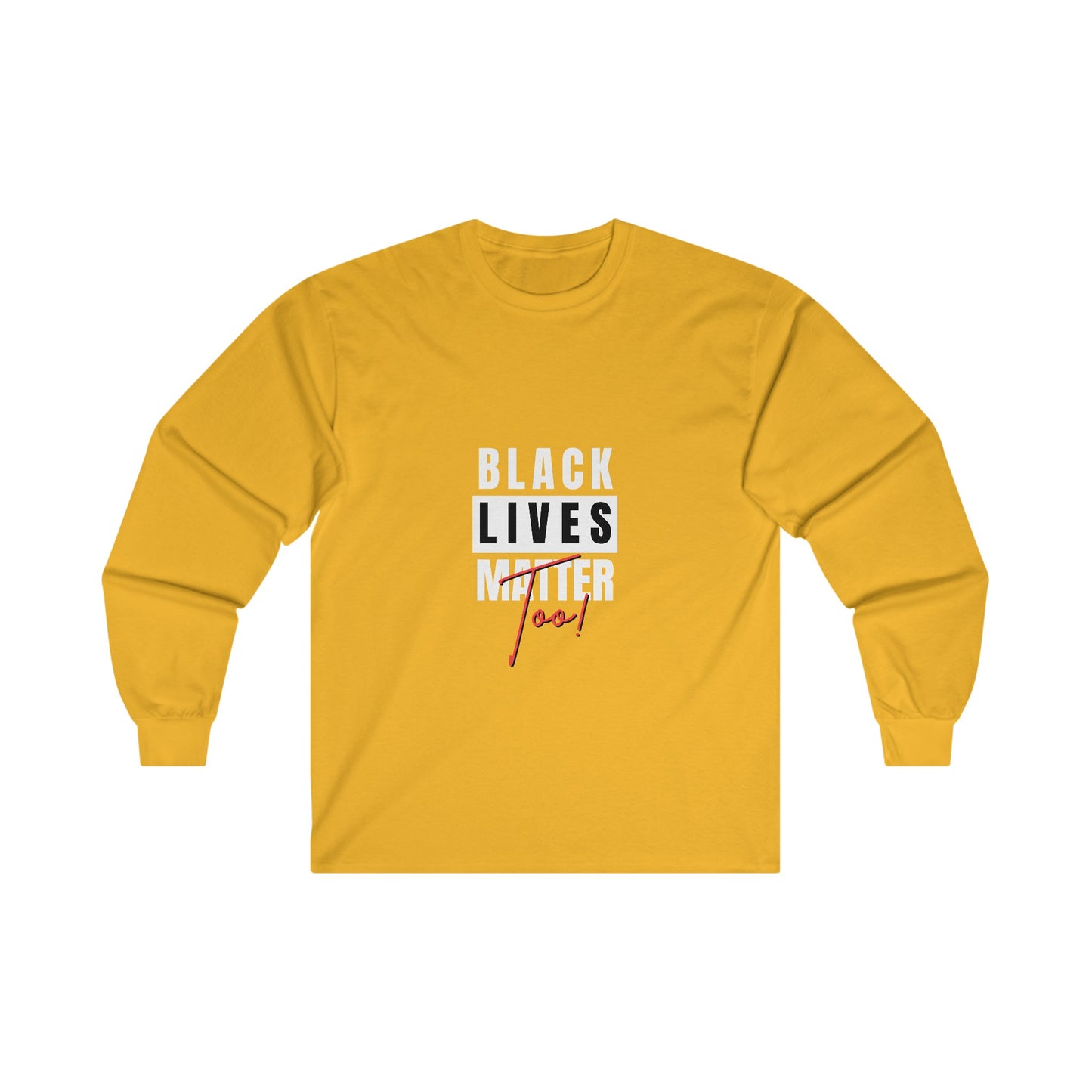 Black Lives Matter Unisex Ultra Cotton Long Sleeve Tee