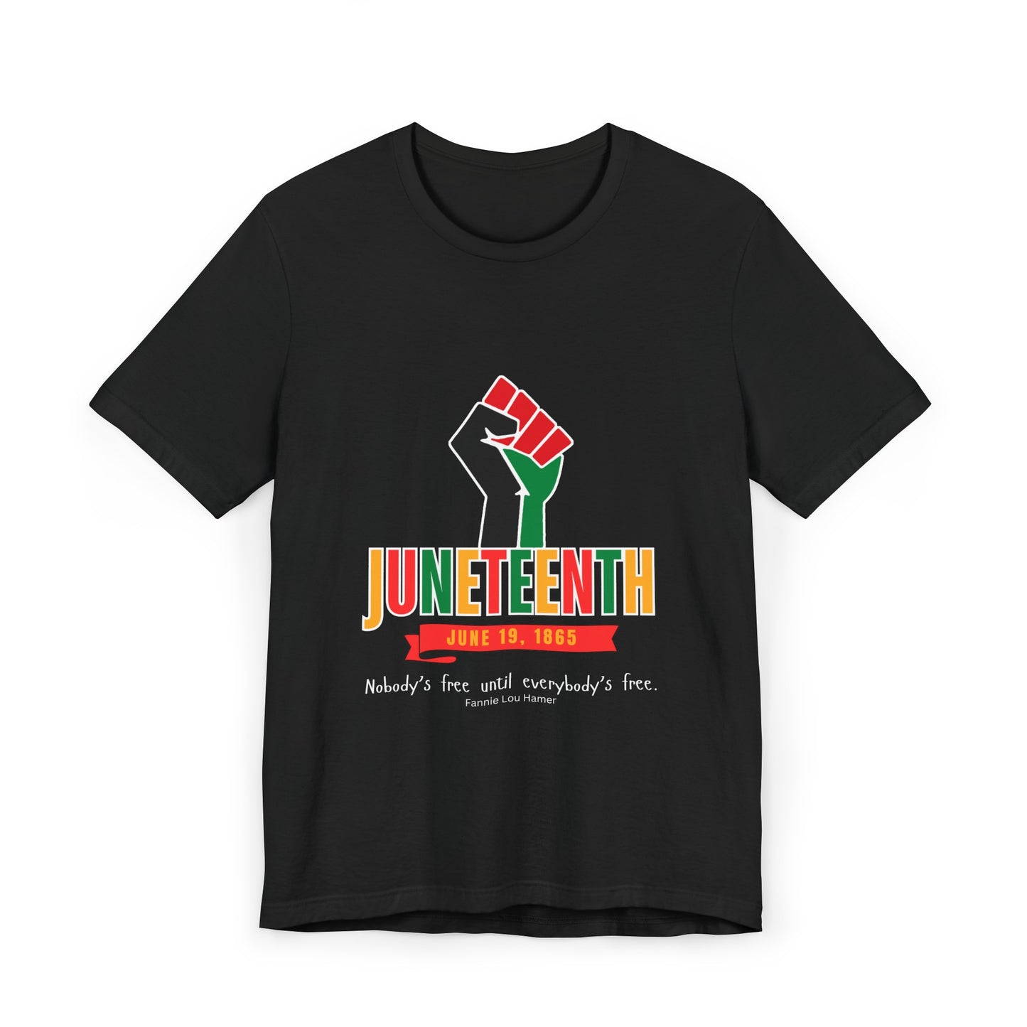 Juneteenth Unisex Jersey T-Shirt