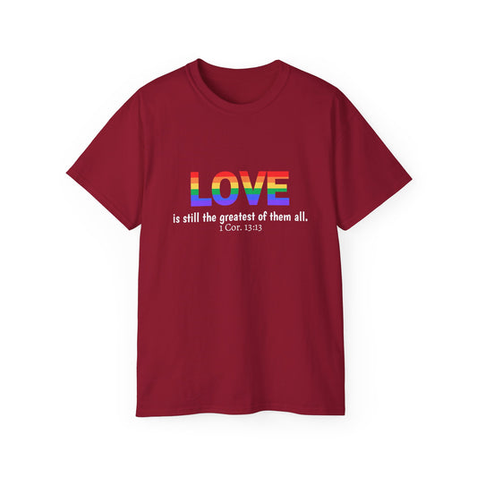 LOVE - Unisex Ultra Cotton Tee