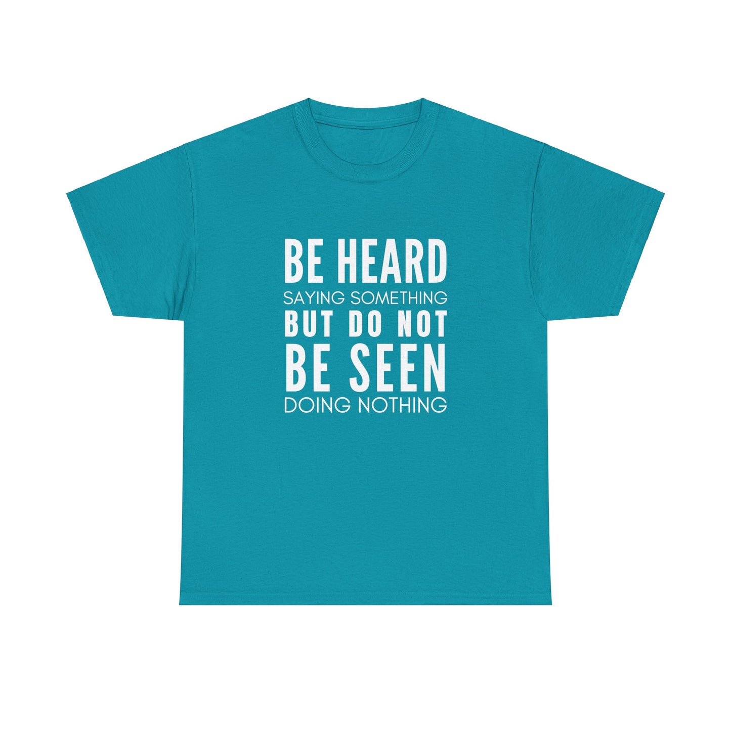 Heard Not Seen Unisex Heavy Cotton Tee