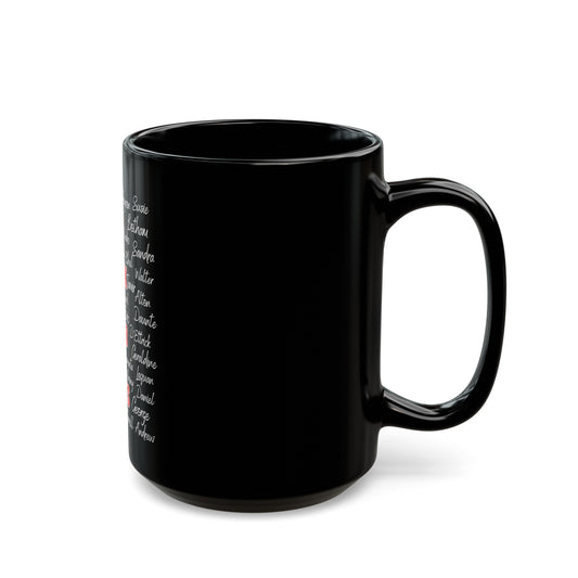 We Speak Their Names Black Mug (11oz, 15oz)