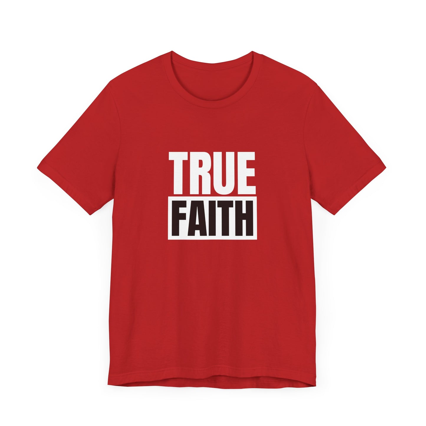 Faith Unisex Jersey Short Sleeve Tee - Inspirational T-Shirt for Everyday Wear