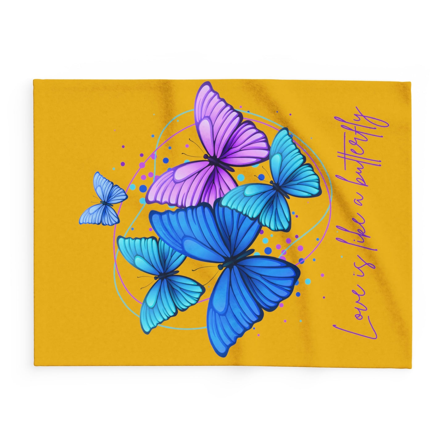 Butterfly Arctic Fleece Blanket