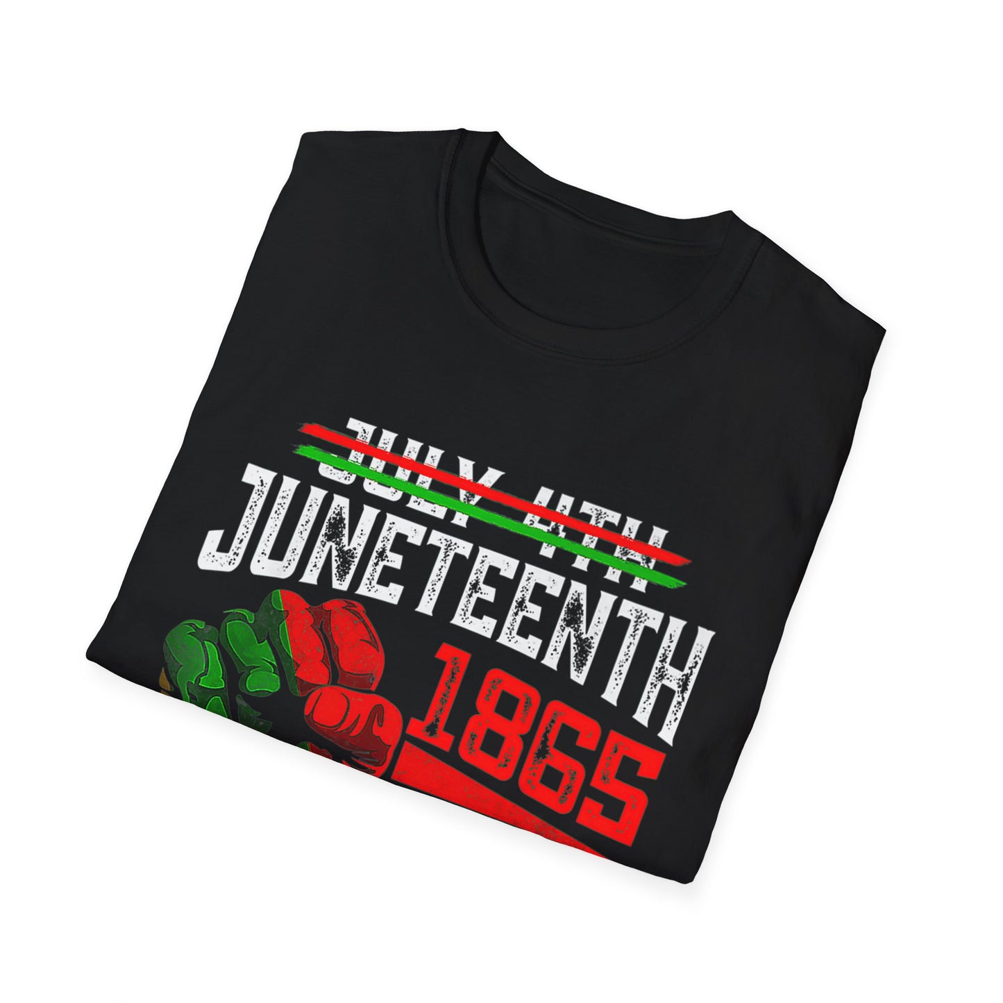 Juneteenth 1865 Unisex Softstyle T-Shirt