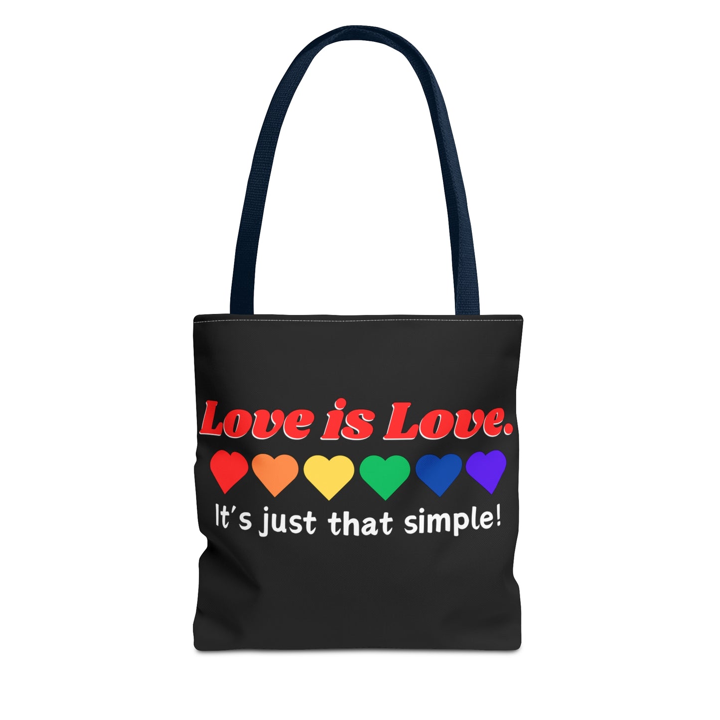 Love is Love Tote Bag (AOP)