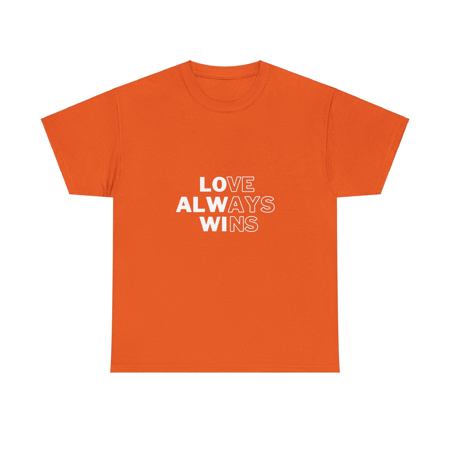 Love Wins Unisex Heavy Cotton Tee