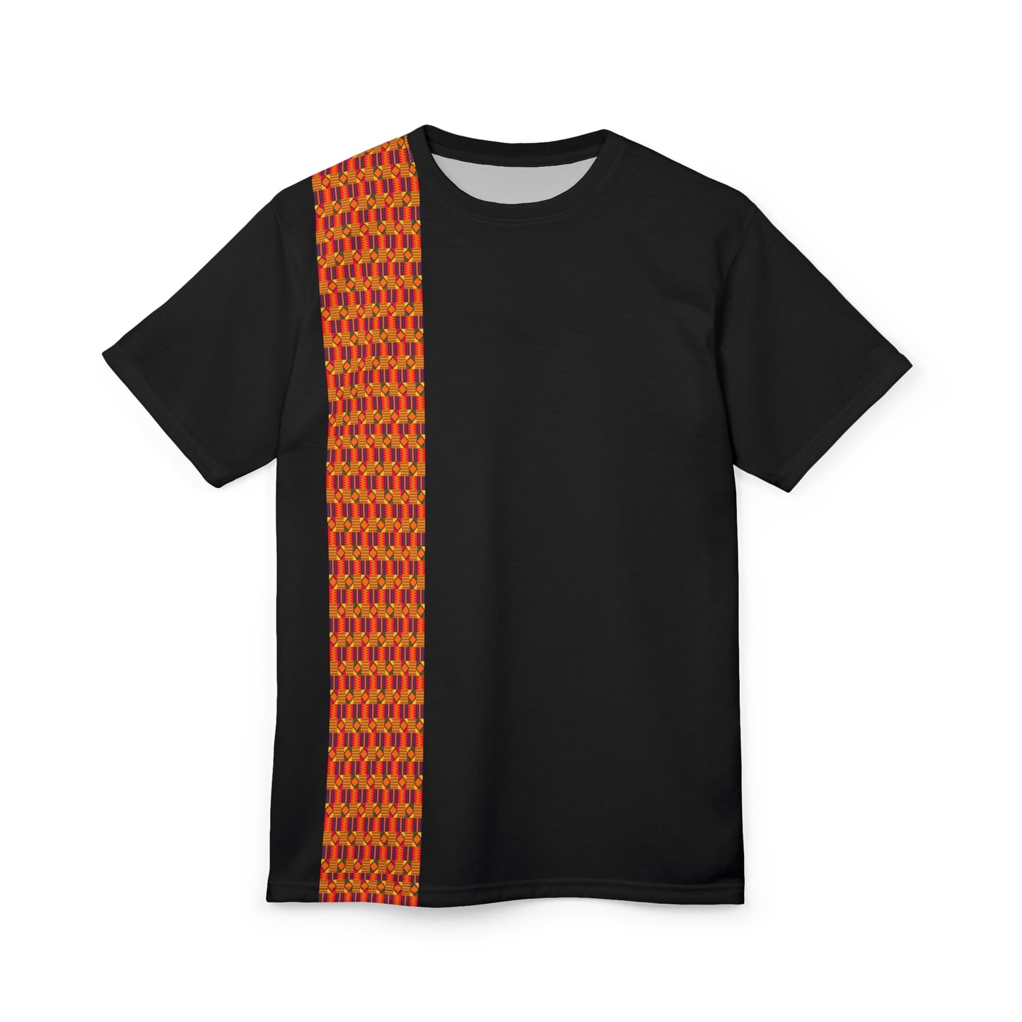 Kente print Unisex Cut & Sew Tee (AOP)