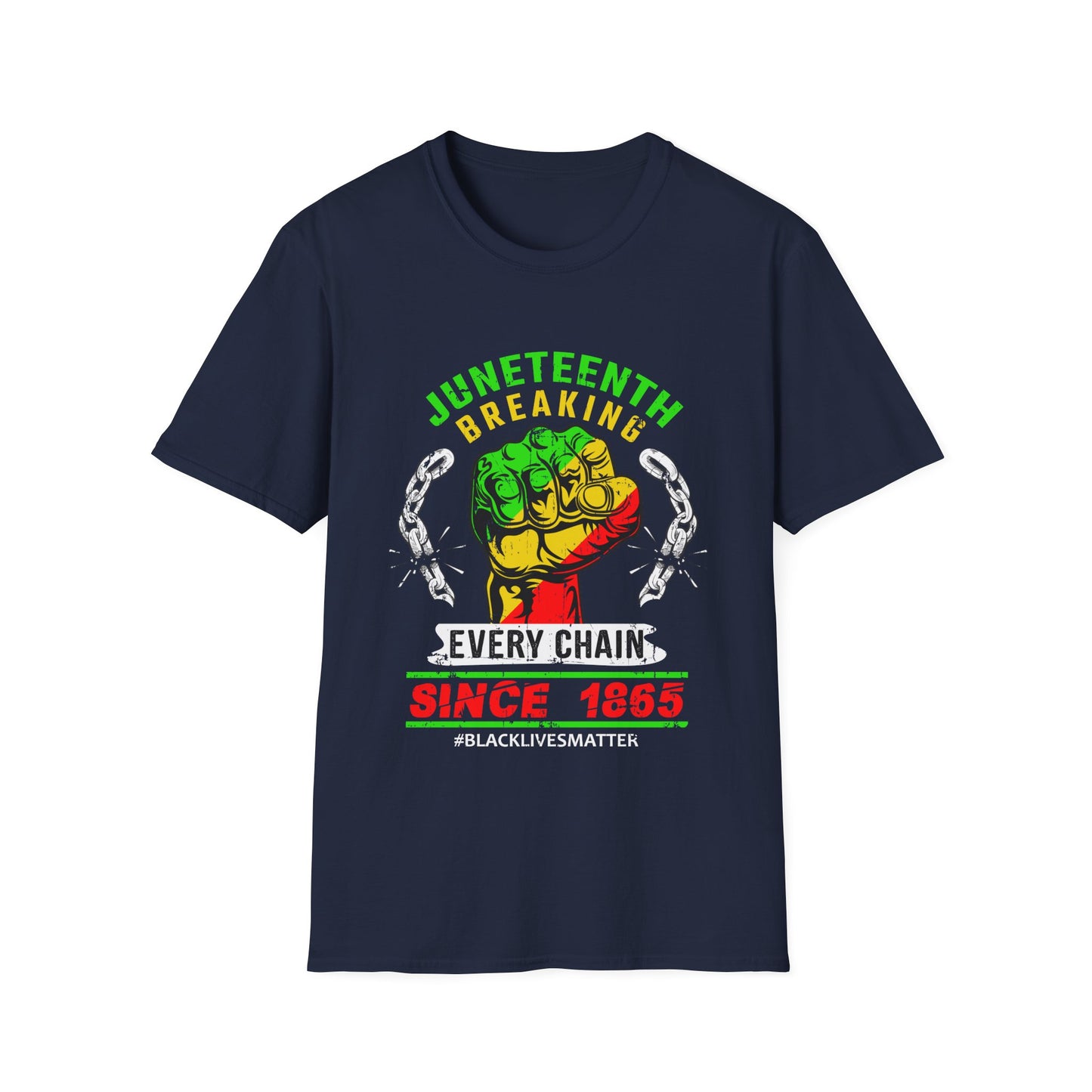 Juneteenth Every Chain Unisex Softstyle T-Shirt