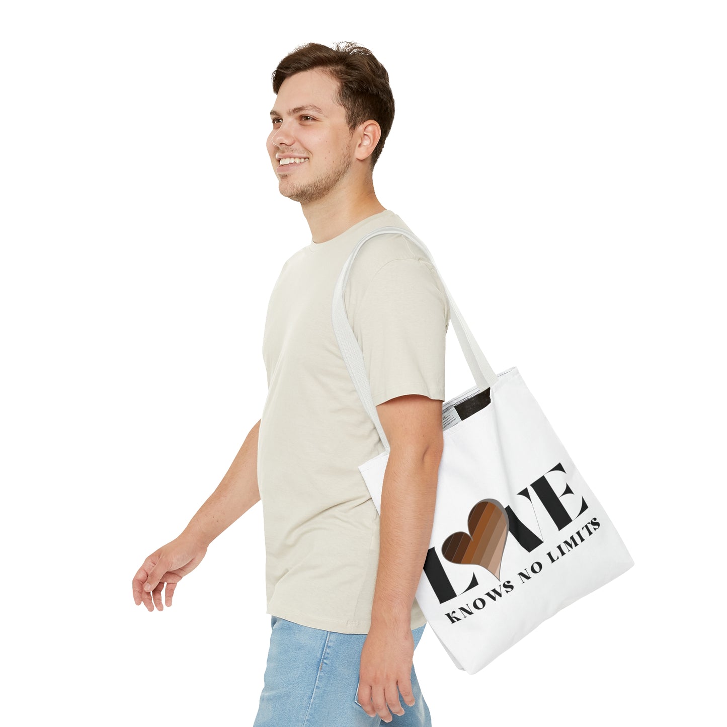 Love Knows No Limits Tote Bag (AOP)