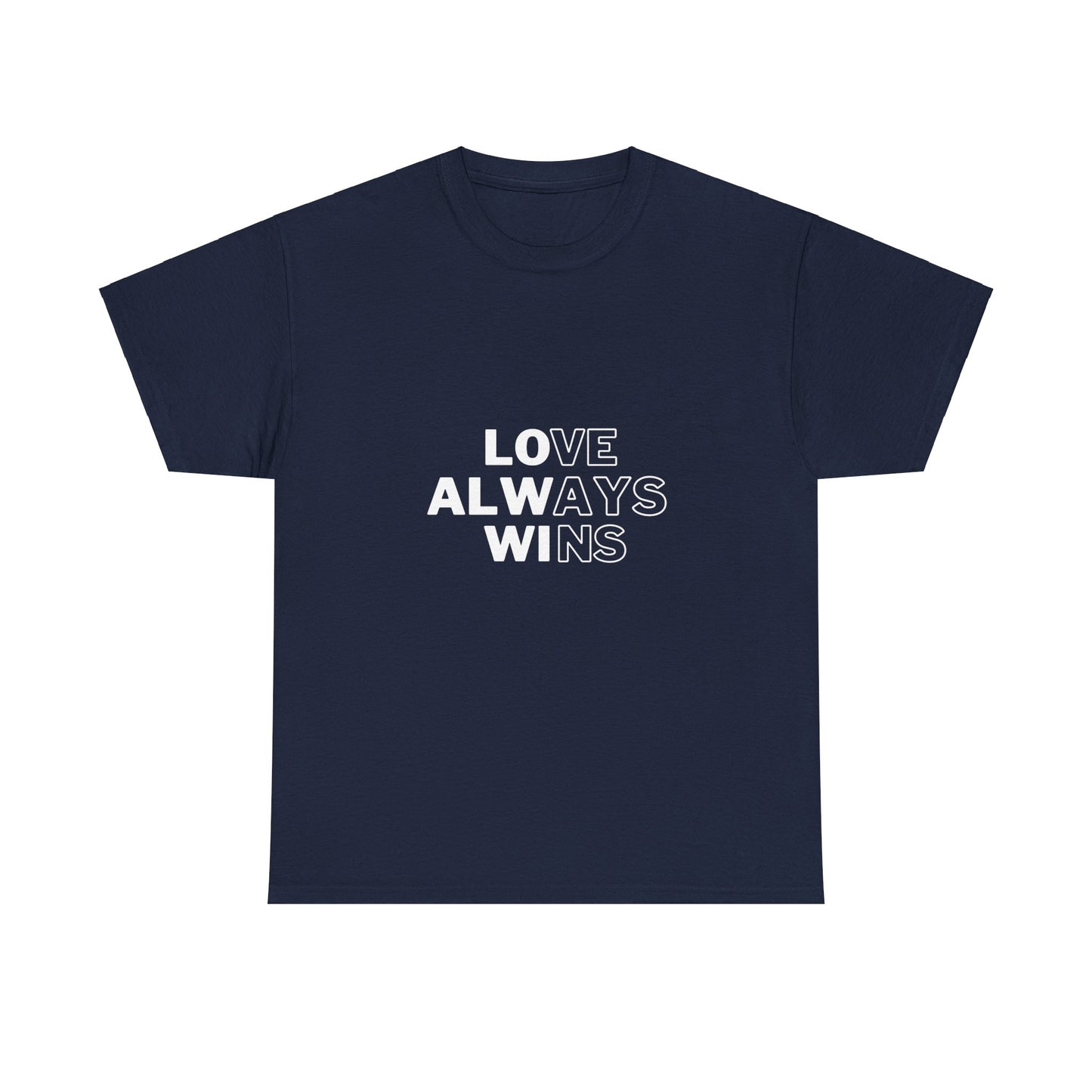 Love Wins Unisex Heavy Cotton Tee