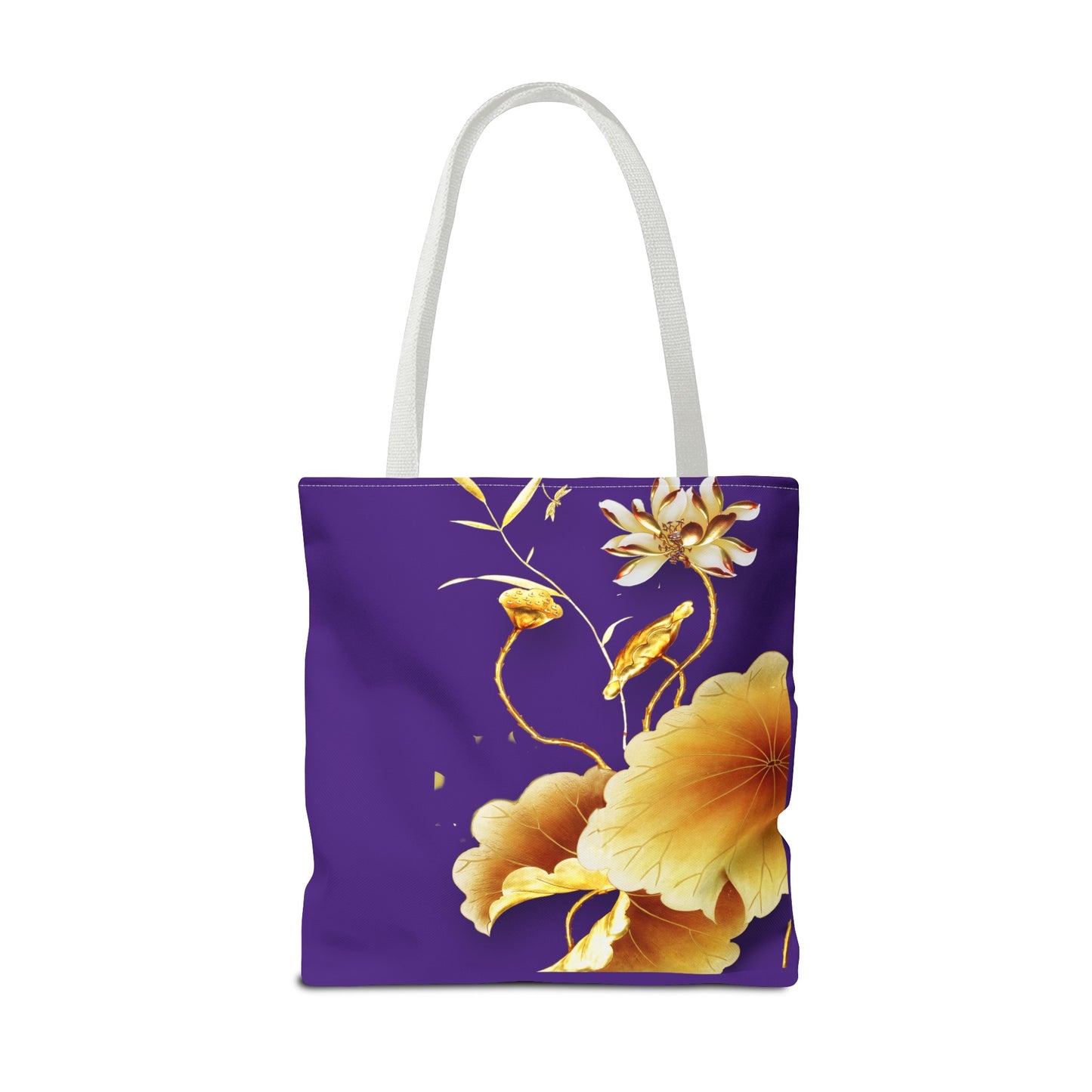 Golden Flower Tote Bag (AOP)