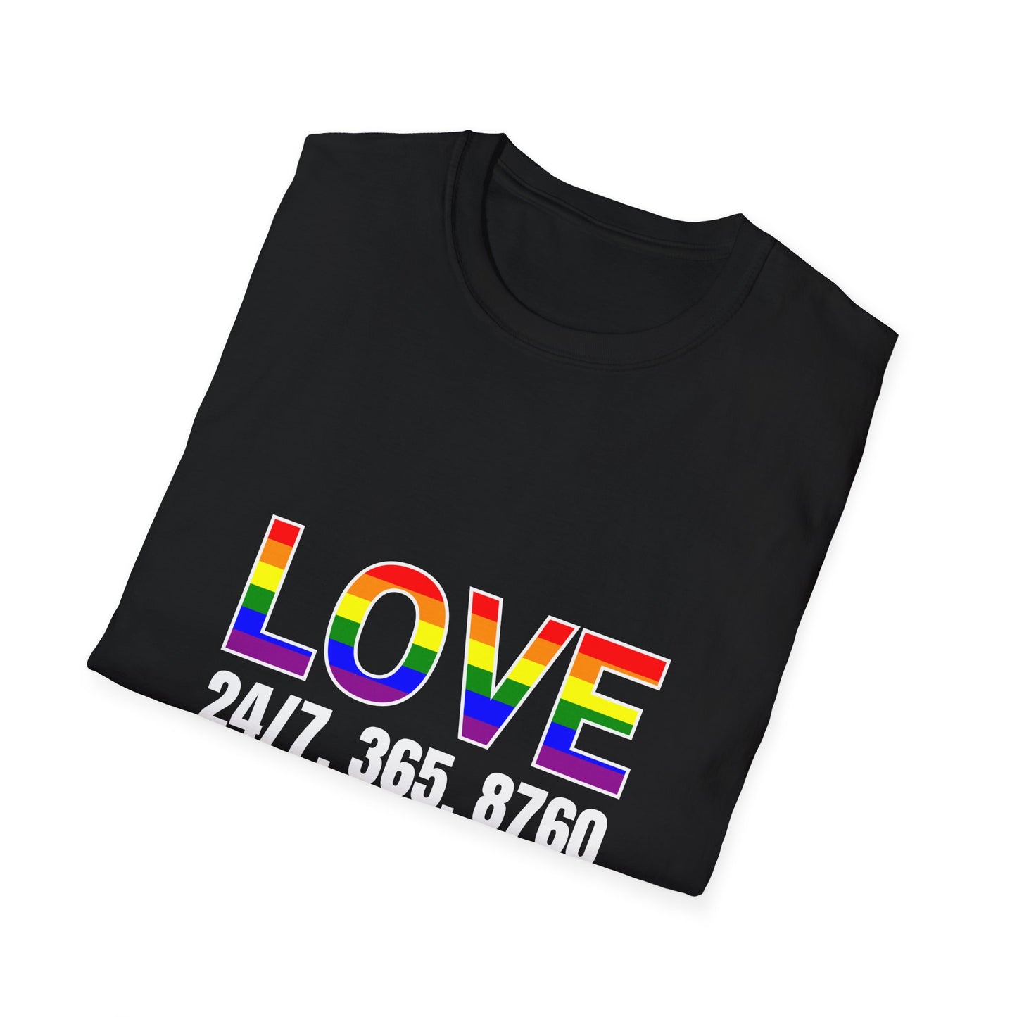 Unisex Love T-Shirt | Pride, LGBTQ+ Gift, Everyday Wear, Casual Fashion, Rainbow Tee