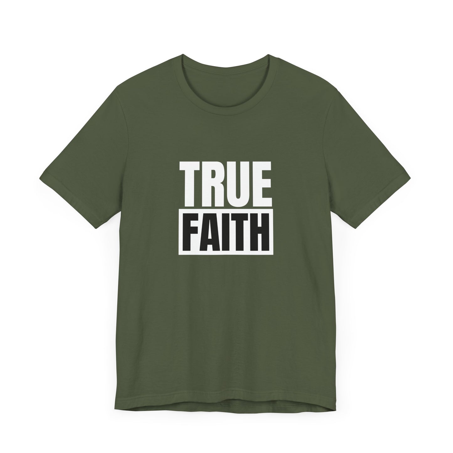 Faith Unisex Jersey Short Sleeve Tee - Inspirational T-Shirt for Everyday Wear