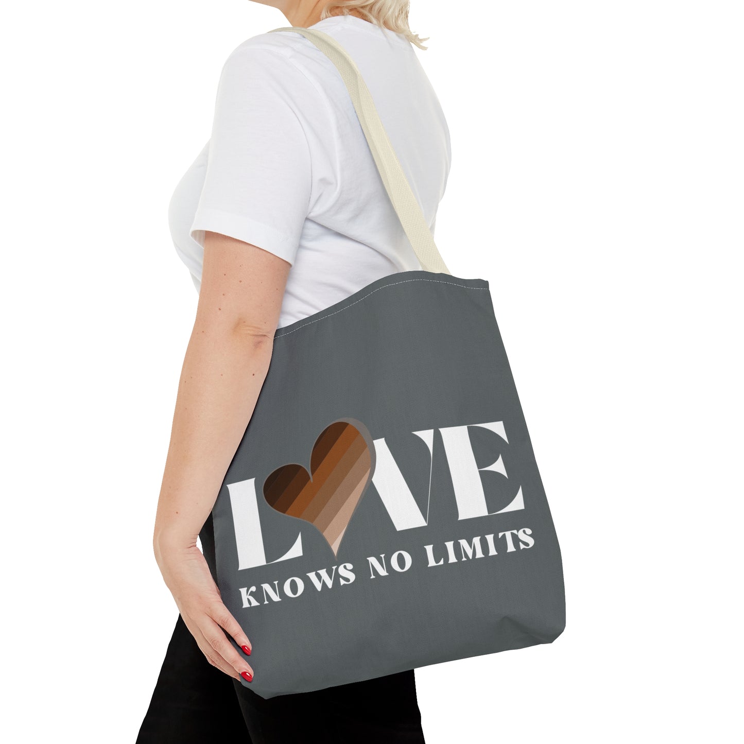 Love Knows No Limits Tote Bag (AOP)