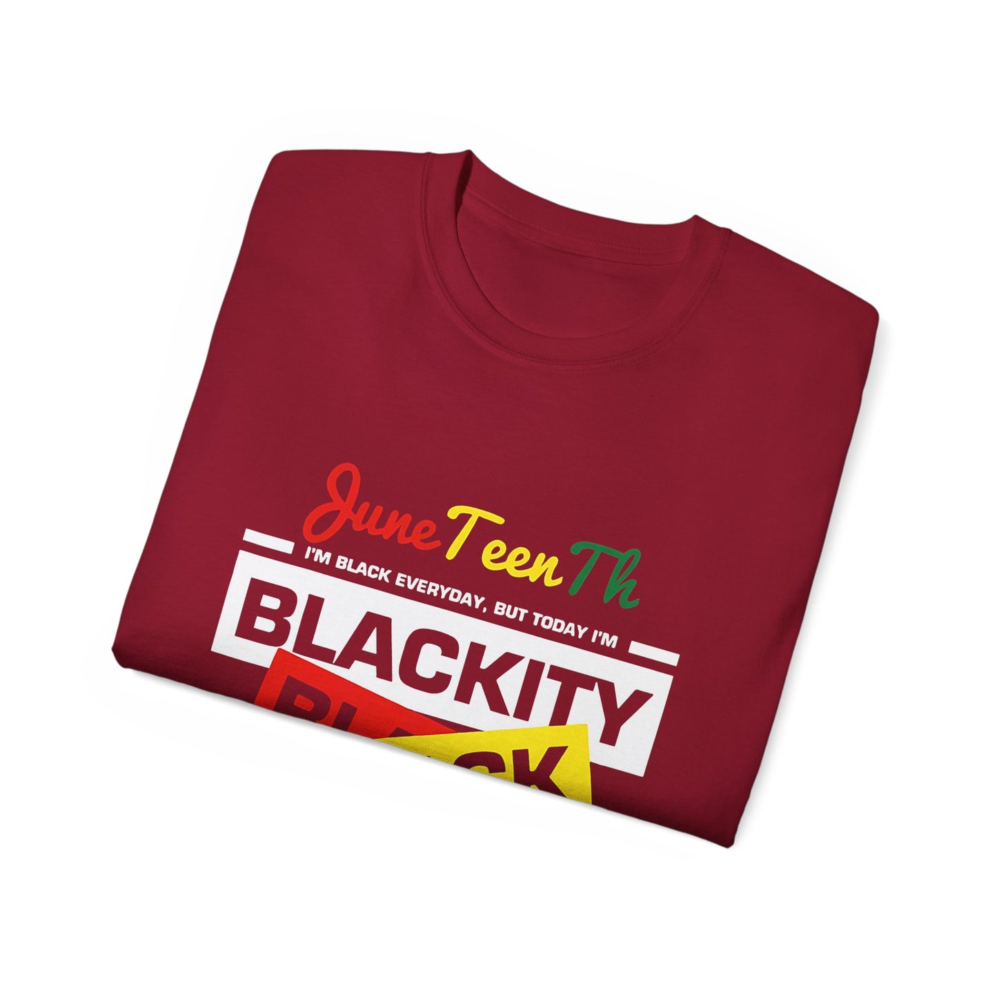 Juneteenth Celebration Tee - Blackity Black Design