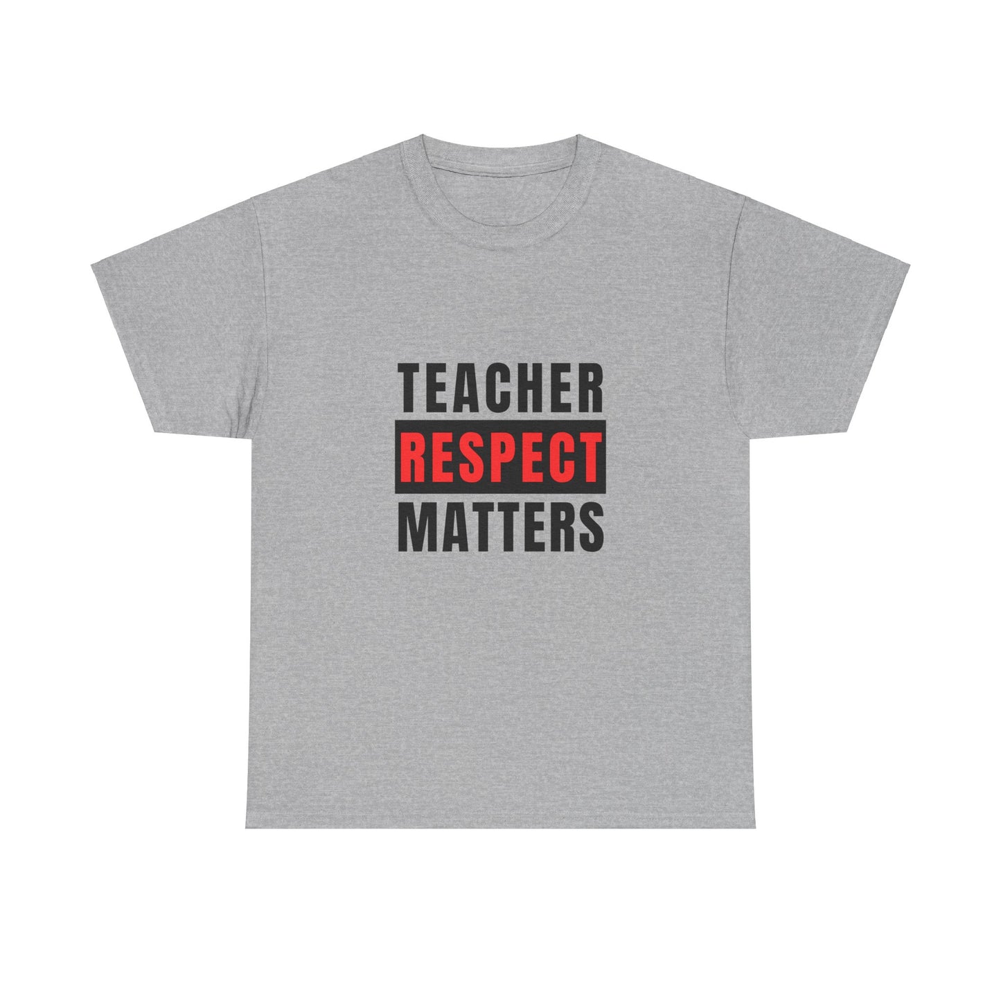 Teachers Matter Unisex Heavy Cotton Tee