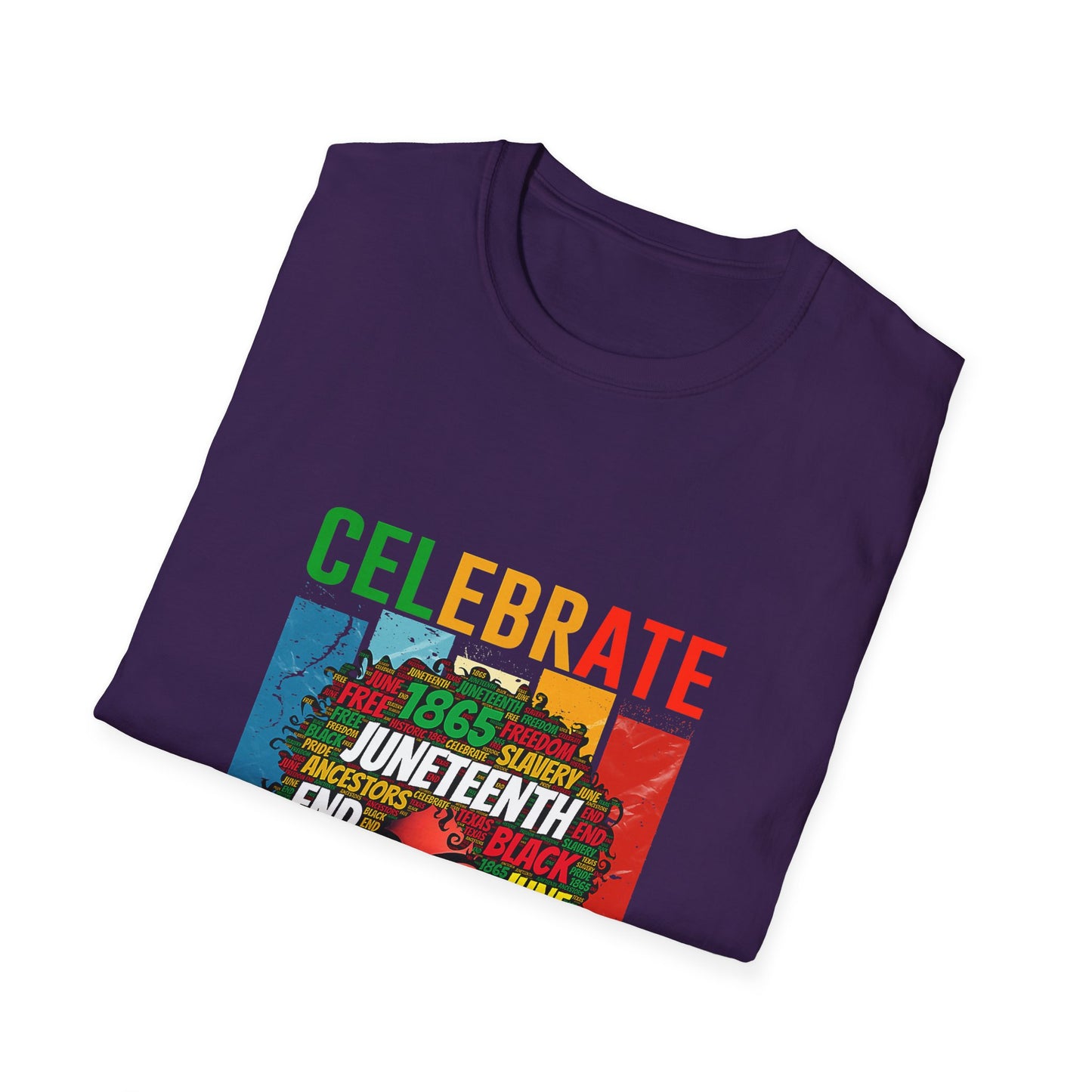 Celebrate Juneteenth Unisex Softstyle T-Shirt