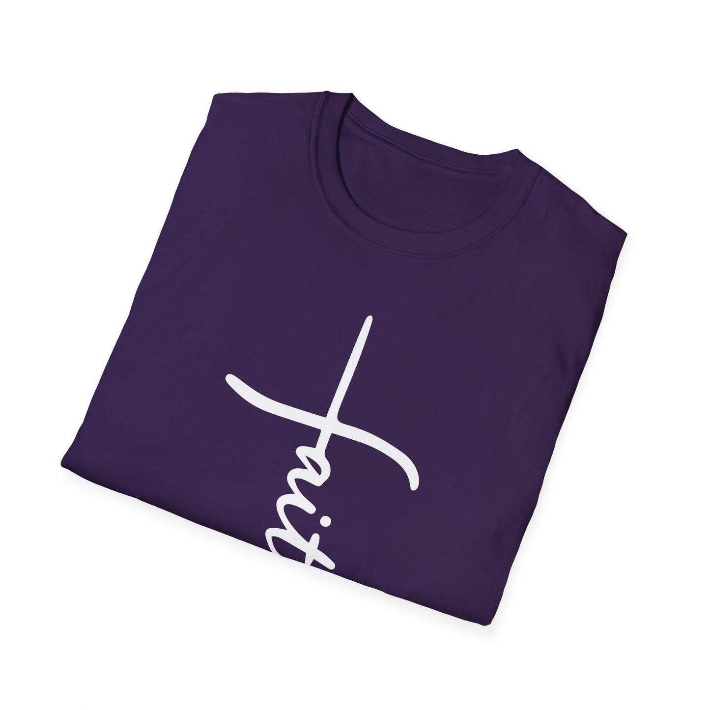 Faith Cross Unisex Softstyle T-Shirt