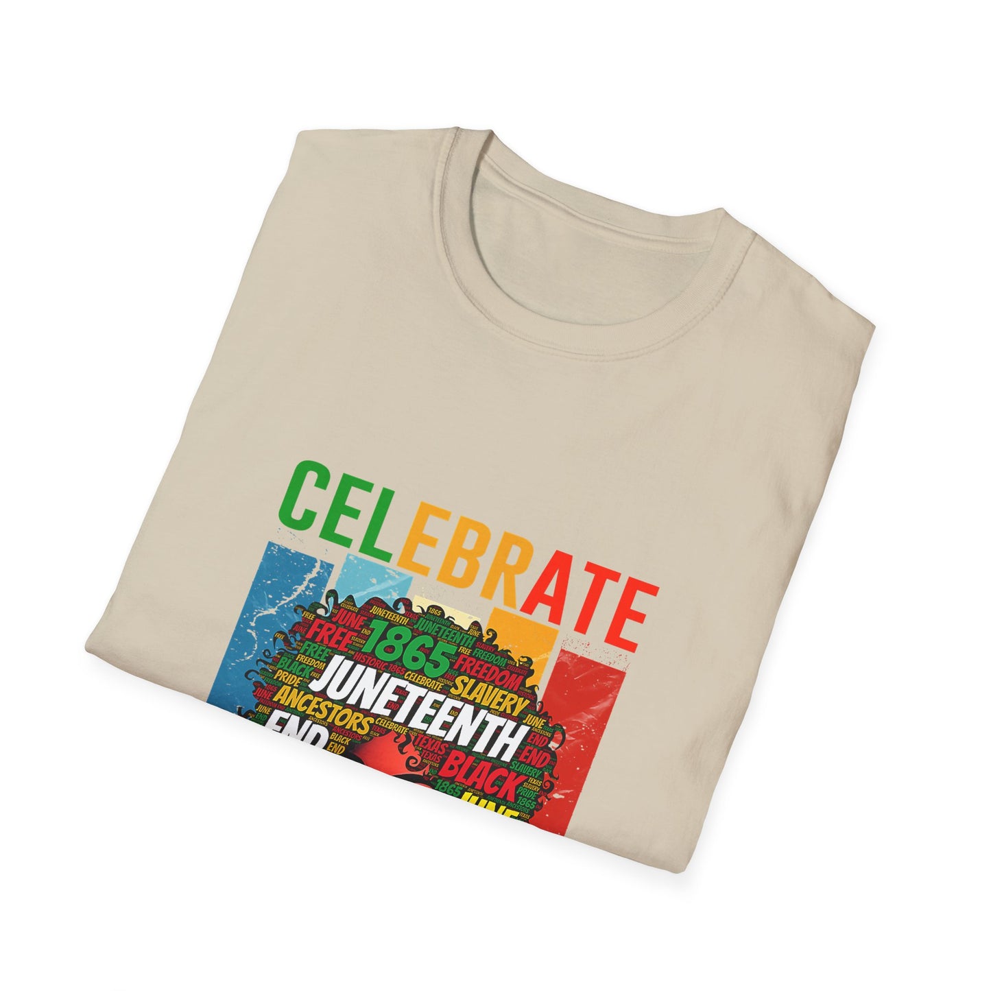 Celebrate Juneteenth Unisex Softstyle T-Shirt