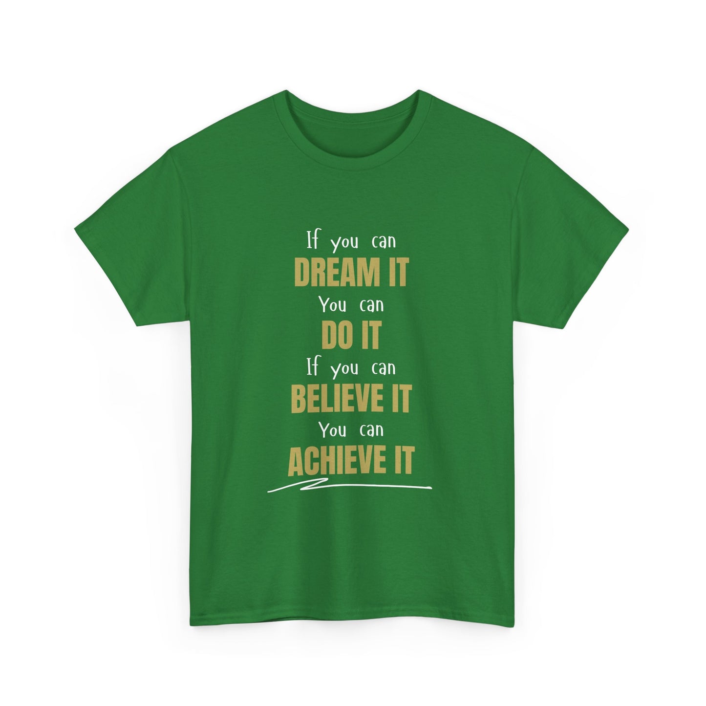 You Can Achieve It Unisex Heavy Cotton Tee