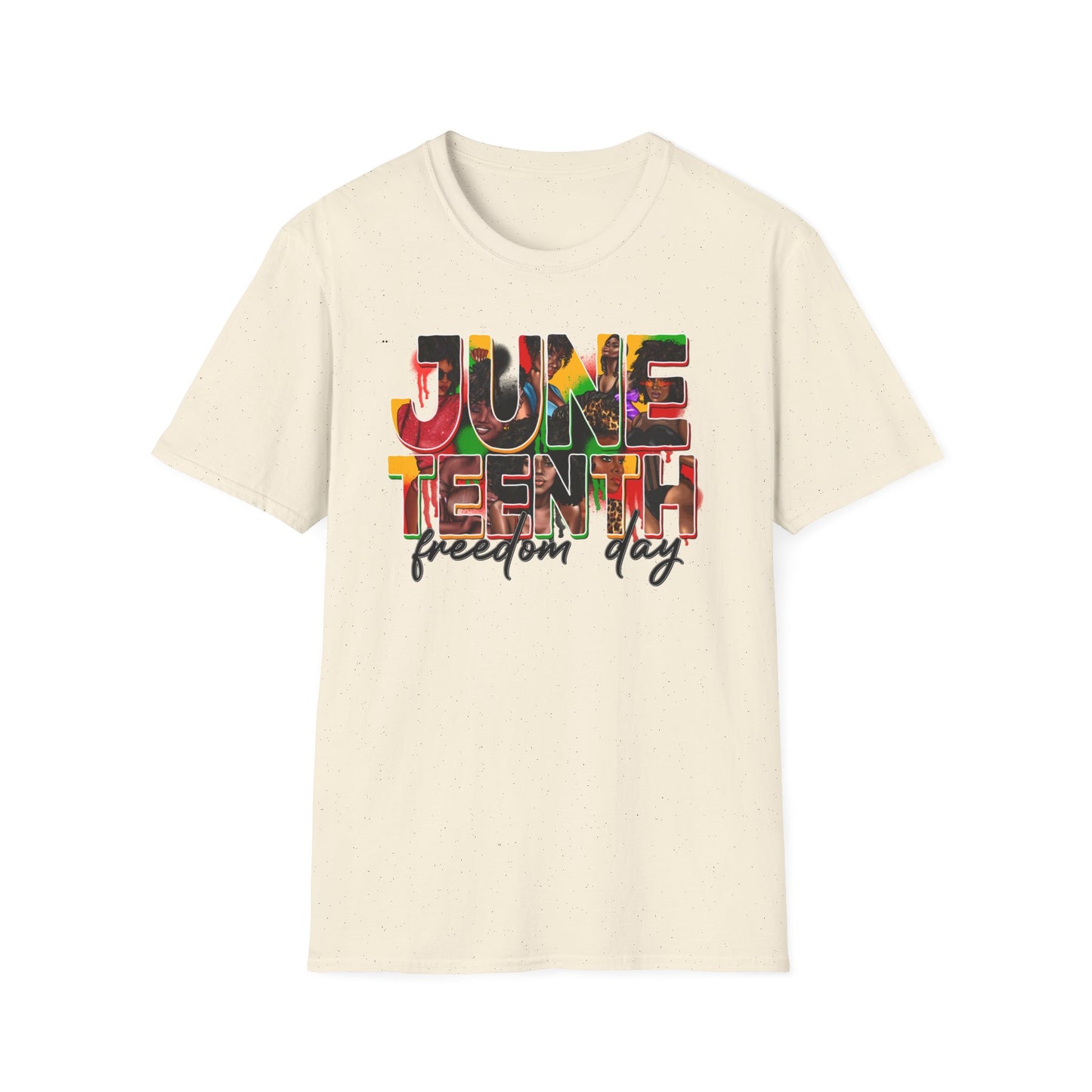 Juneteenth Freedom Day Unisex Softstyle T-Shirt