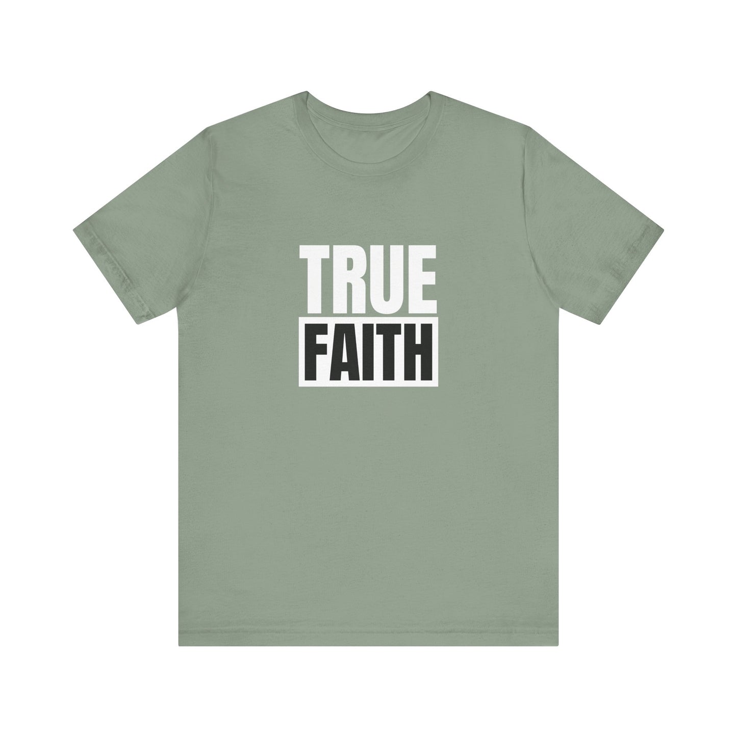 Faith Unisex Jersey Short Sleeve Tee - Inspirational T-Shirt for Everyday Wear