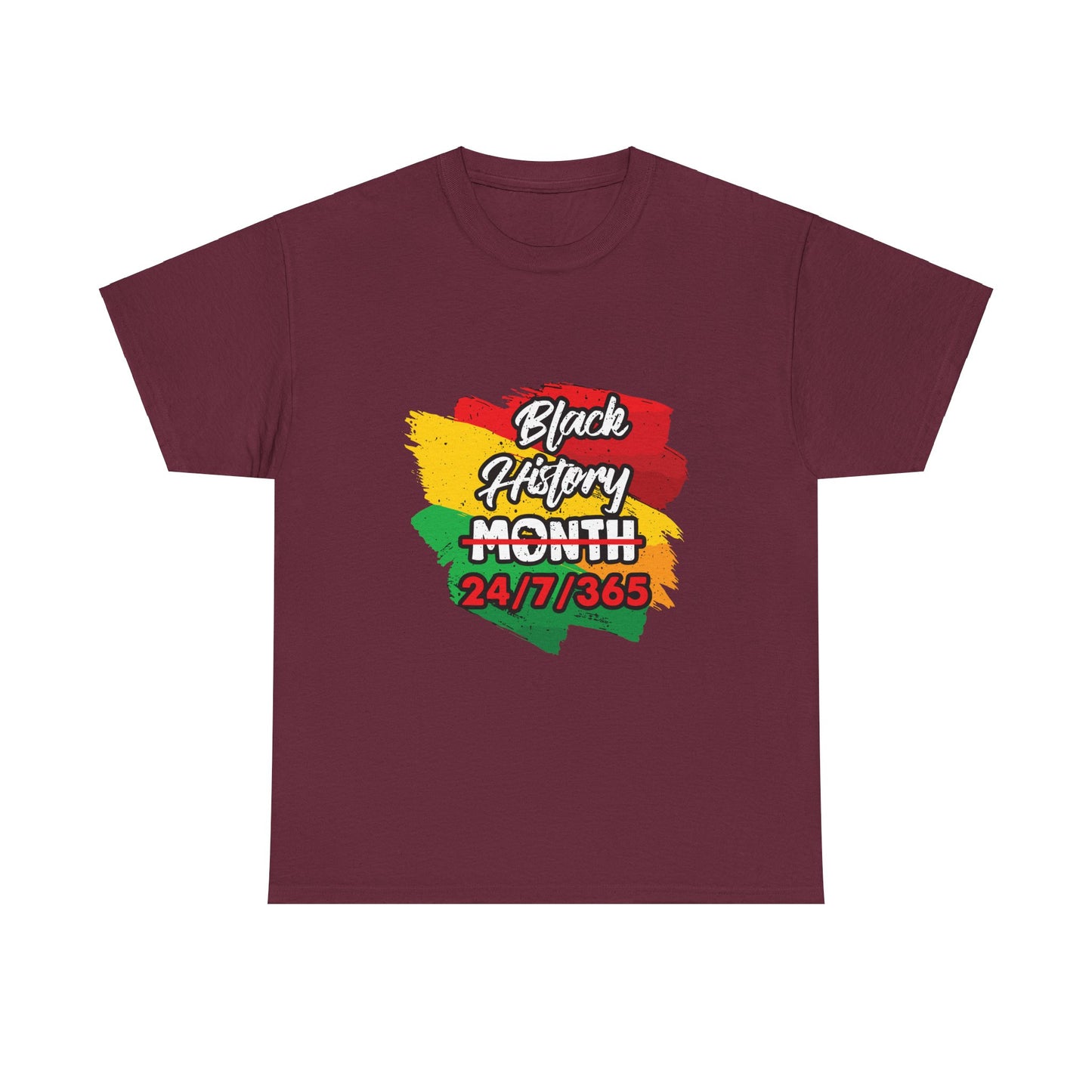 Black History 365 Unisex Heavy Cotton Tee