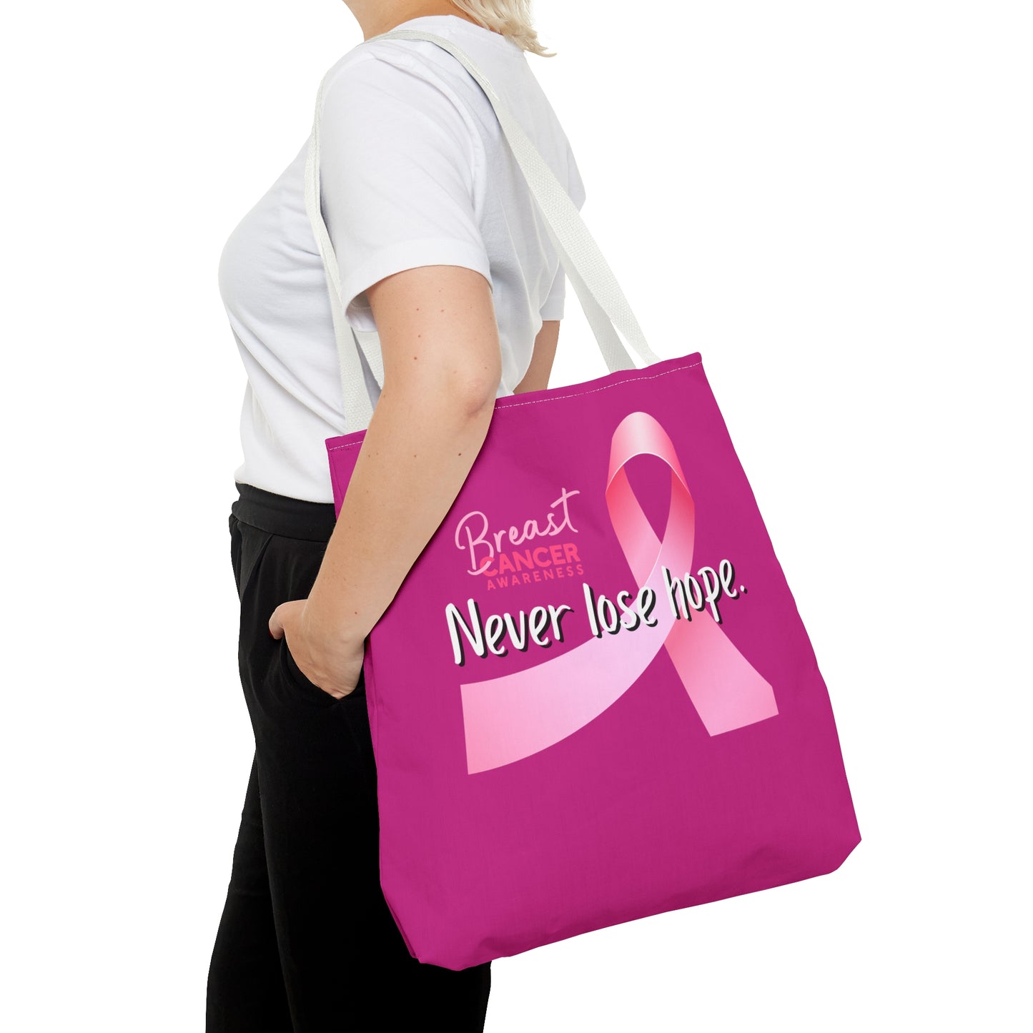 Breast Cancer Awareness Tote Bag (AOP)