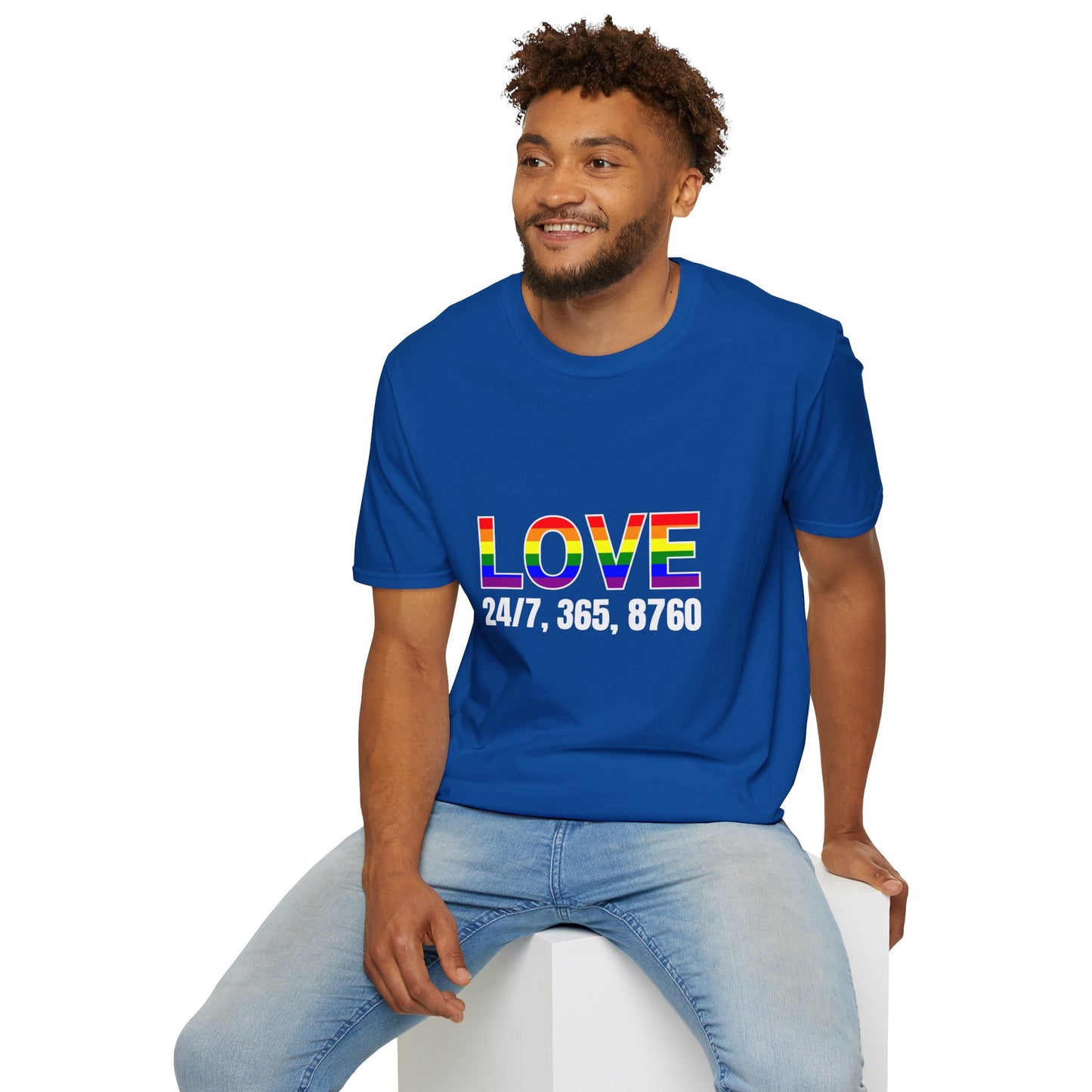 Unisex Love T-Shirt | Pride, LGBTQ+ Gift, Everyday Wear, Casual Fashion, Rainbow Tee