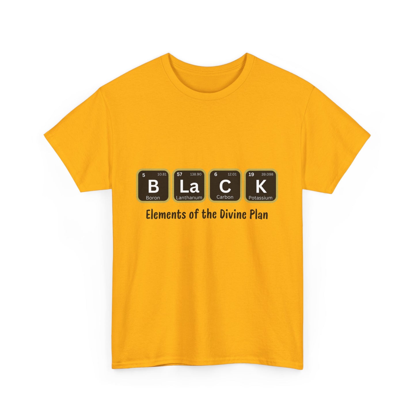 BLACK Element Unisex Heavy Cotton Tee