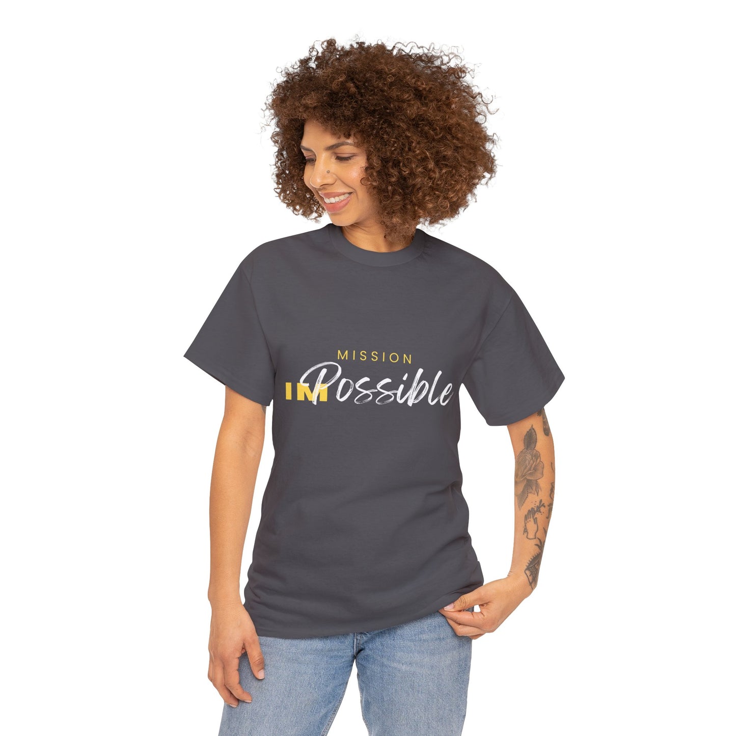 Mission IMPossible Unisex Heavy Cotton Tee