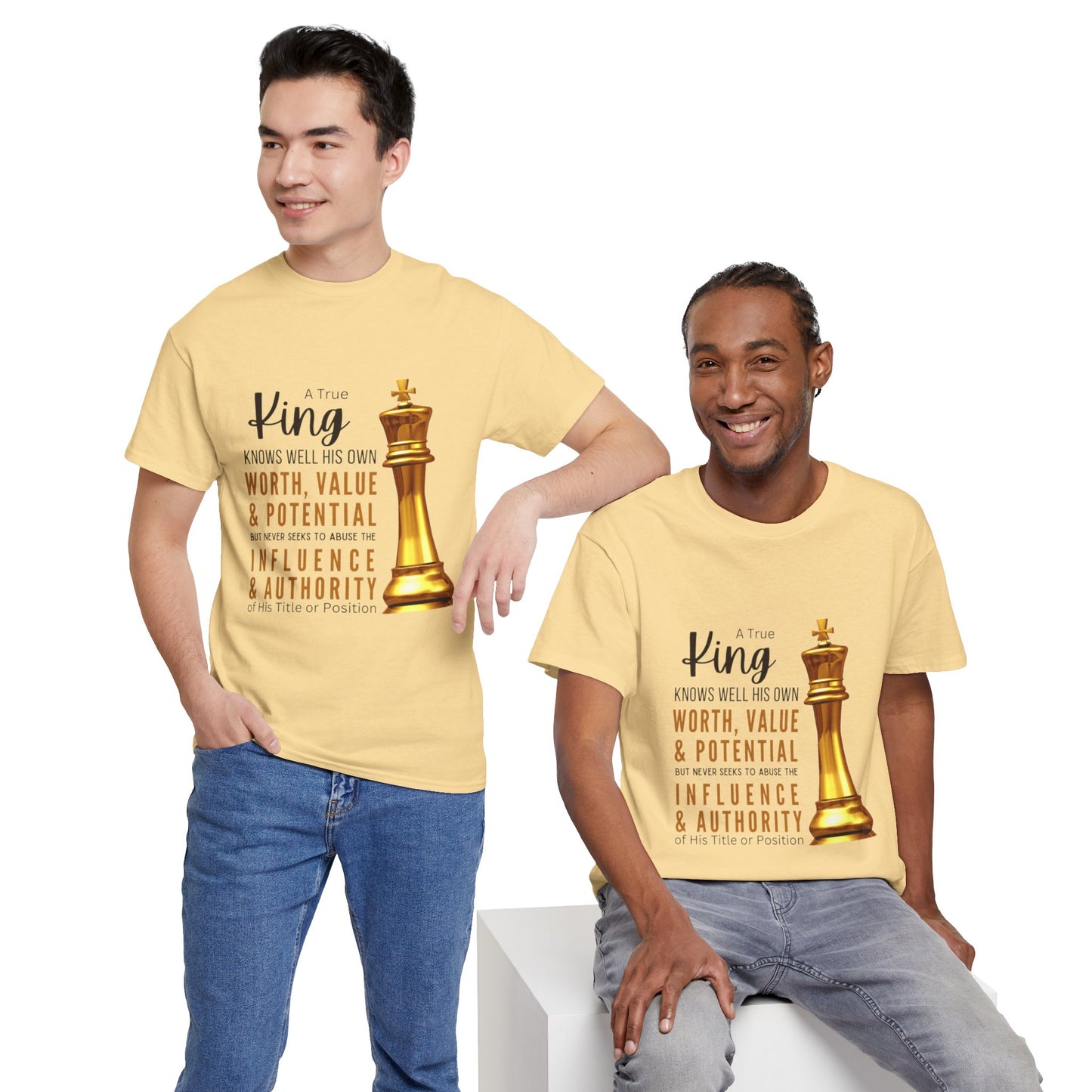 True King Unisex Heavy Cotton Tee