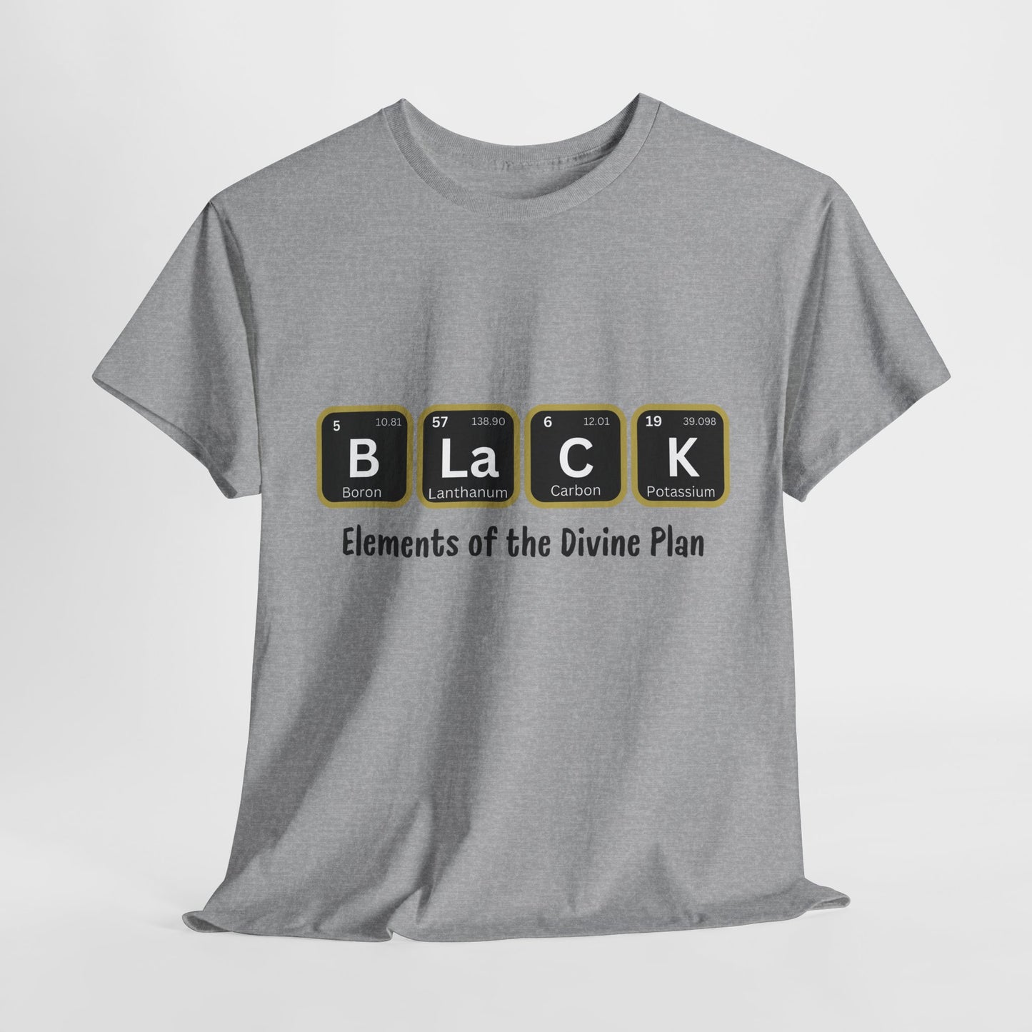 BLACK Element Unisex Heavy Cotton Tee