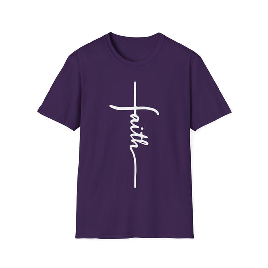 Faith Cross Unisex Softstyle T-Shirt